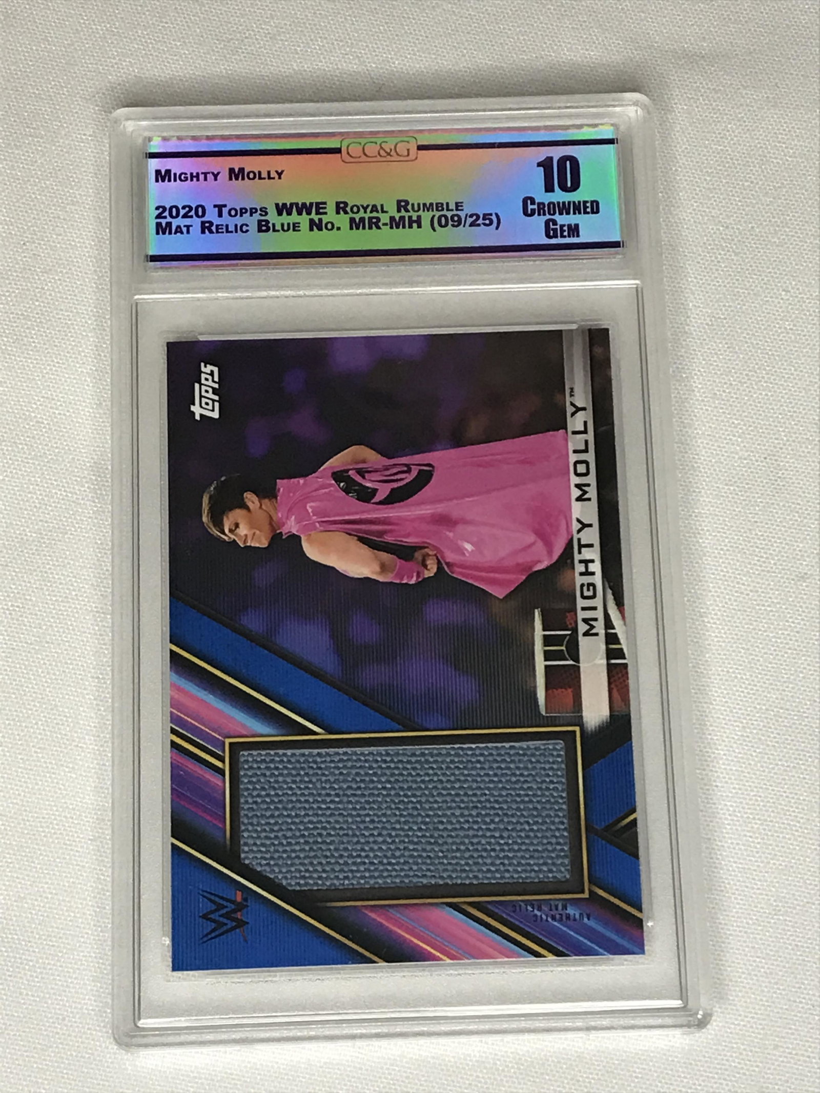 Mighty Molly Topps WWE Royal Rumble CC&G 10: Mighty Molly Topps WWE Royal Rumble CC&G 10