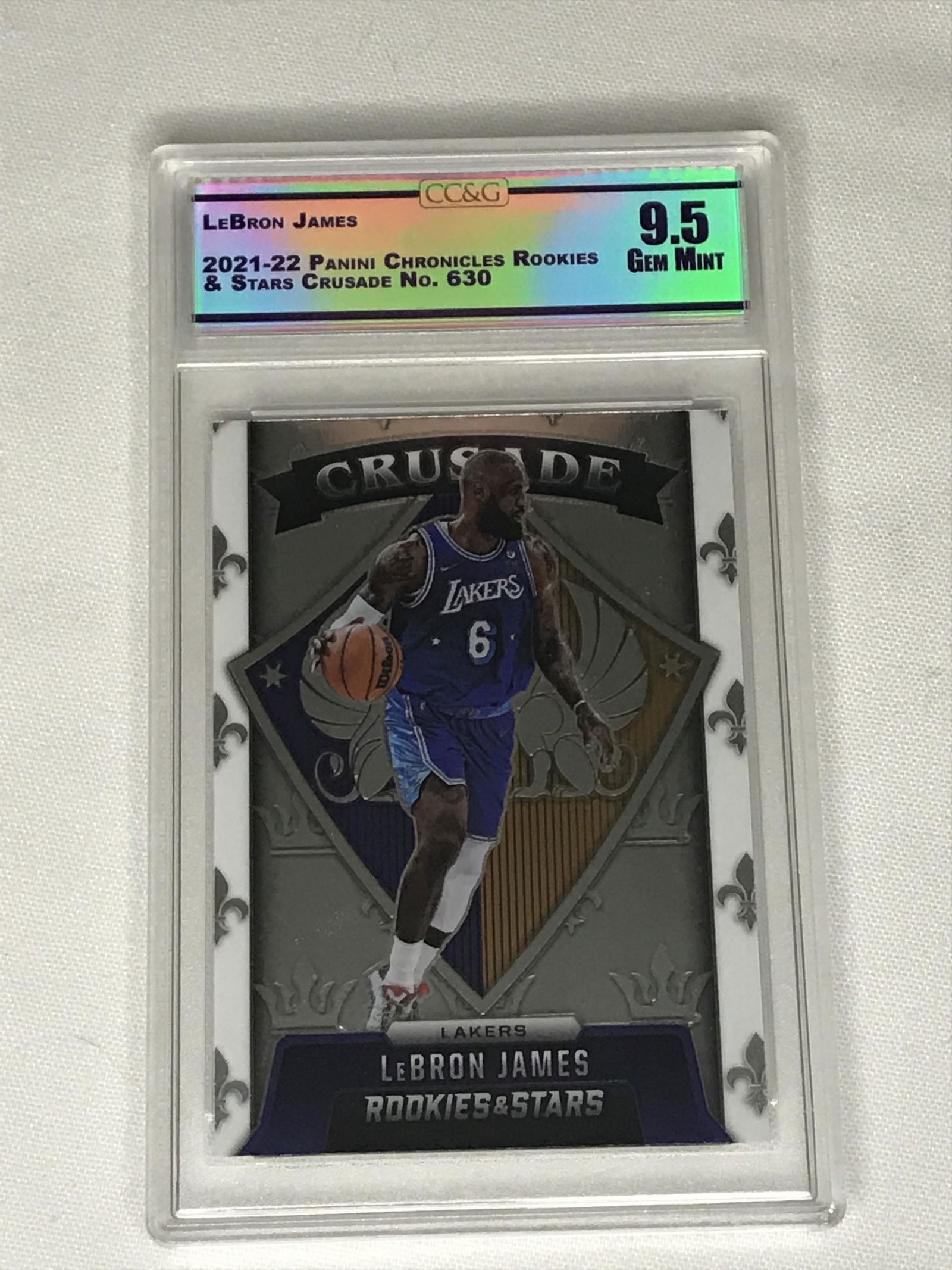 LeBron James Panini Chronicles Rookies & Stars Crusade CC&G 9.5 (1 of 1)
