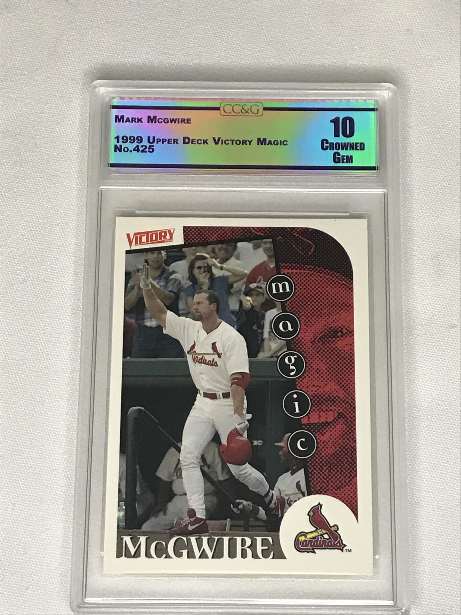 Mark McGwire Upper Deck Victory Magic CC&G 10 (1 of 1)