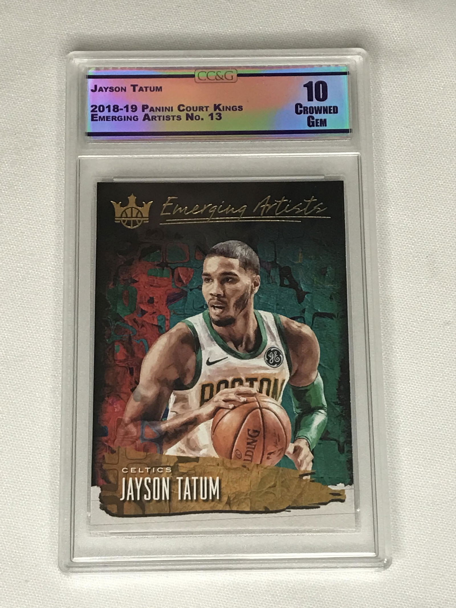 Jayson Tatum Panini Court Kings CC&G 10 (1 of 1)