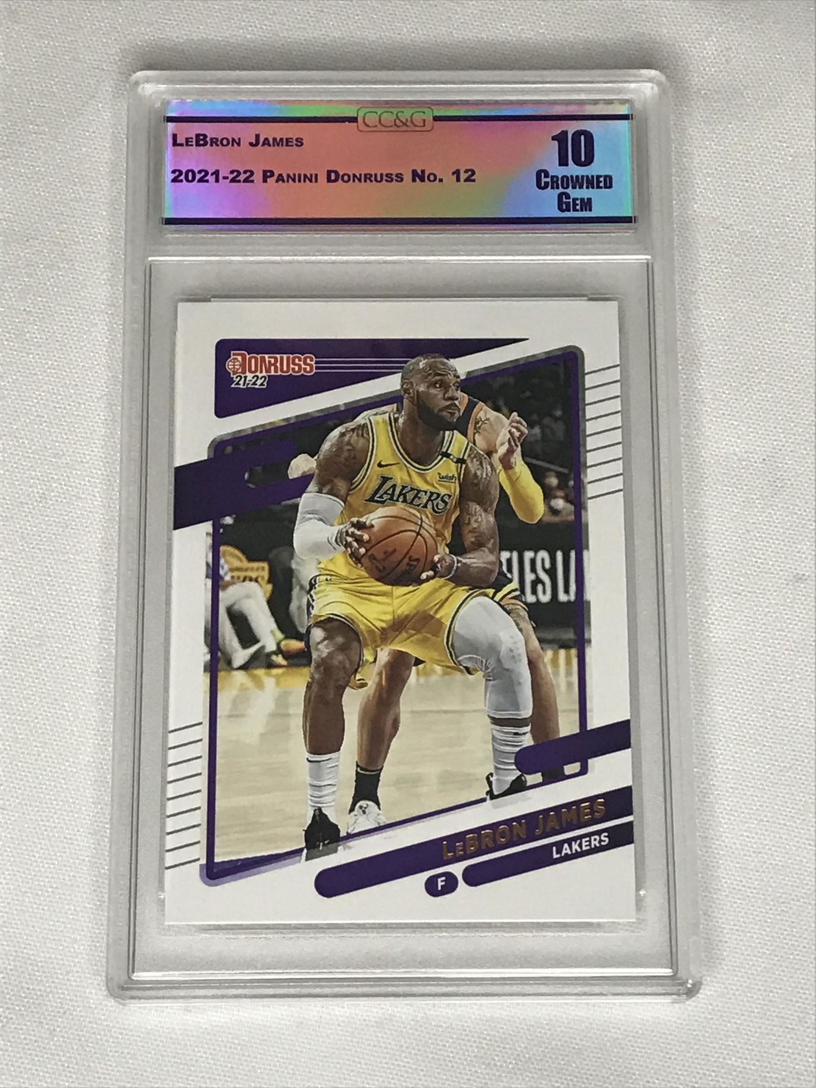 LeBron James Panini Donruss CC&G 10 (1 of 1)