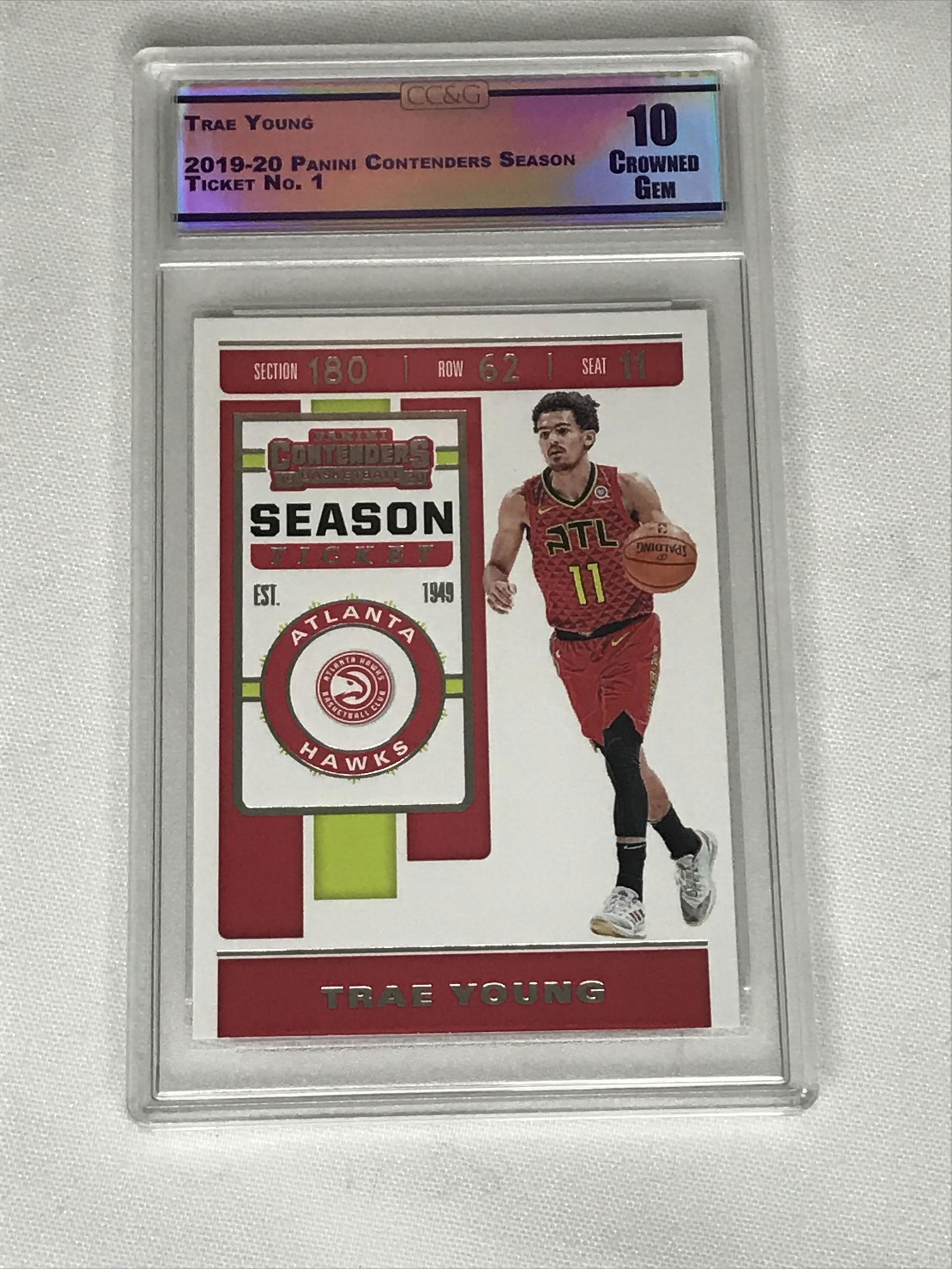 Trae Young Panini Contenders CC&G 10 (1 of 1)