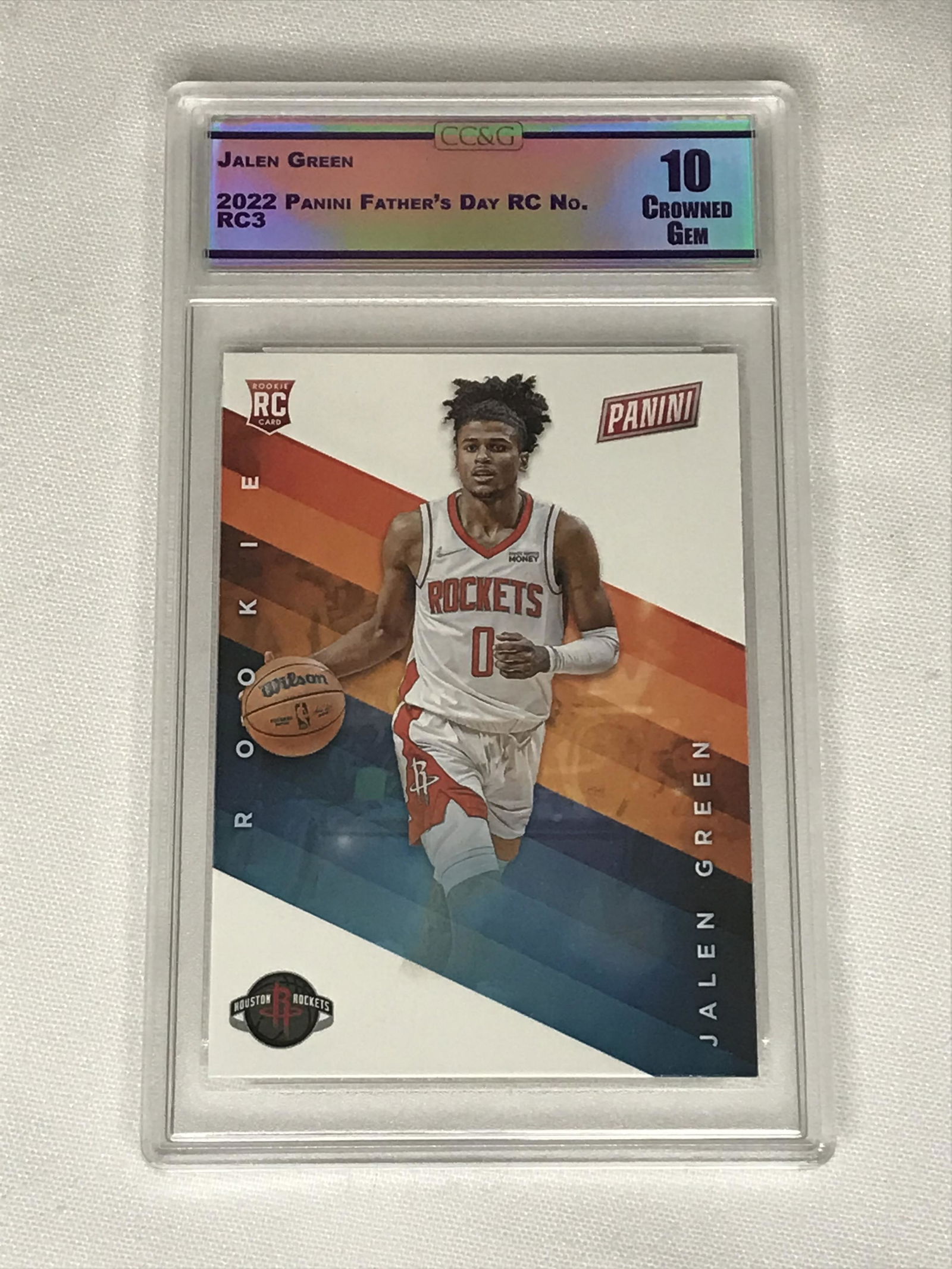 Jalen Green Panini Rookie CC&G 10 (1 of 1)