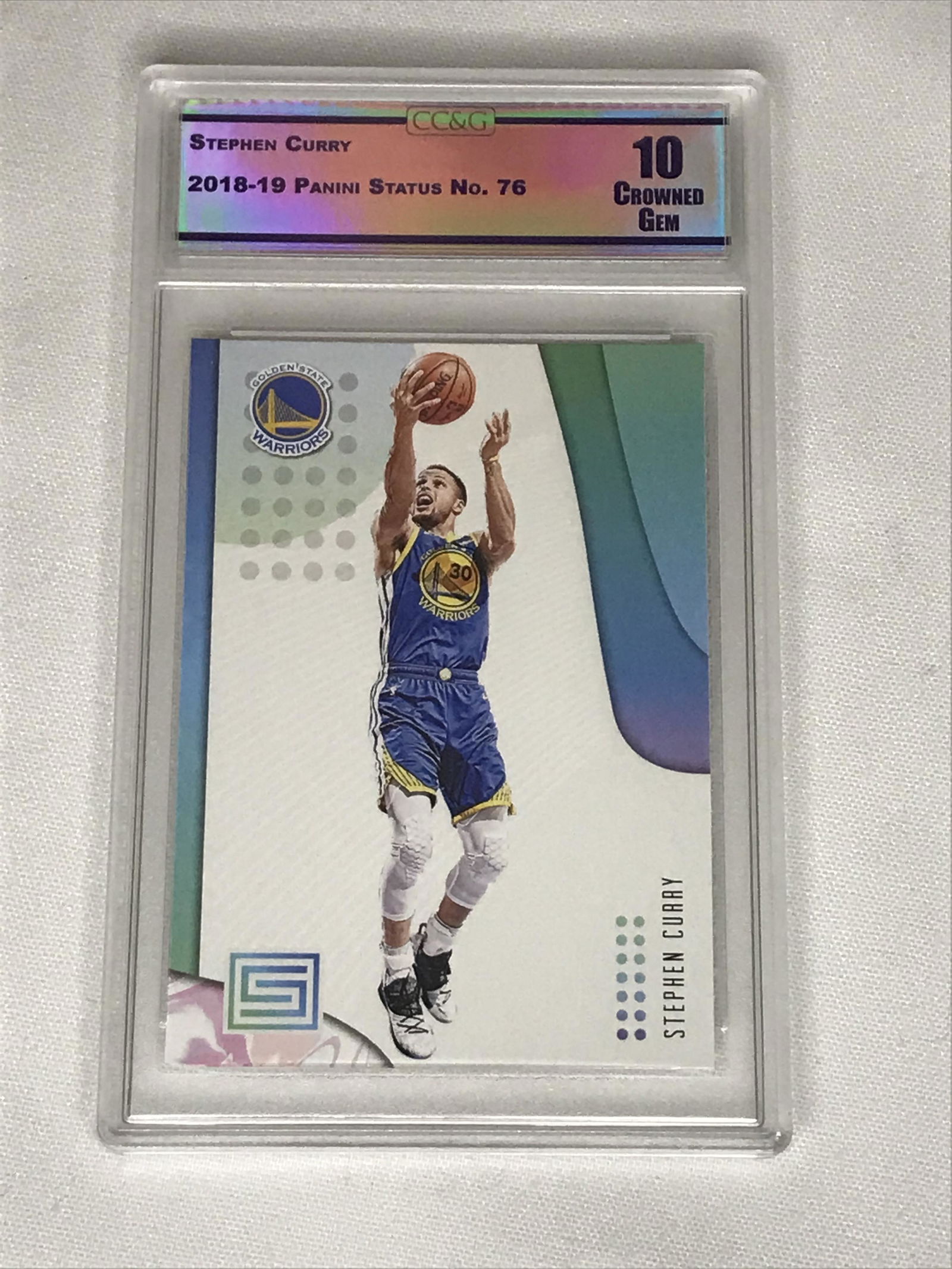 Stephen Curry Panini Status CC&G 10 (1 of 1)