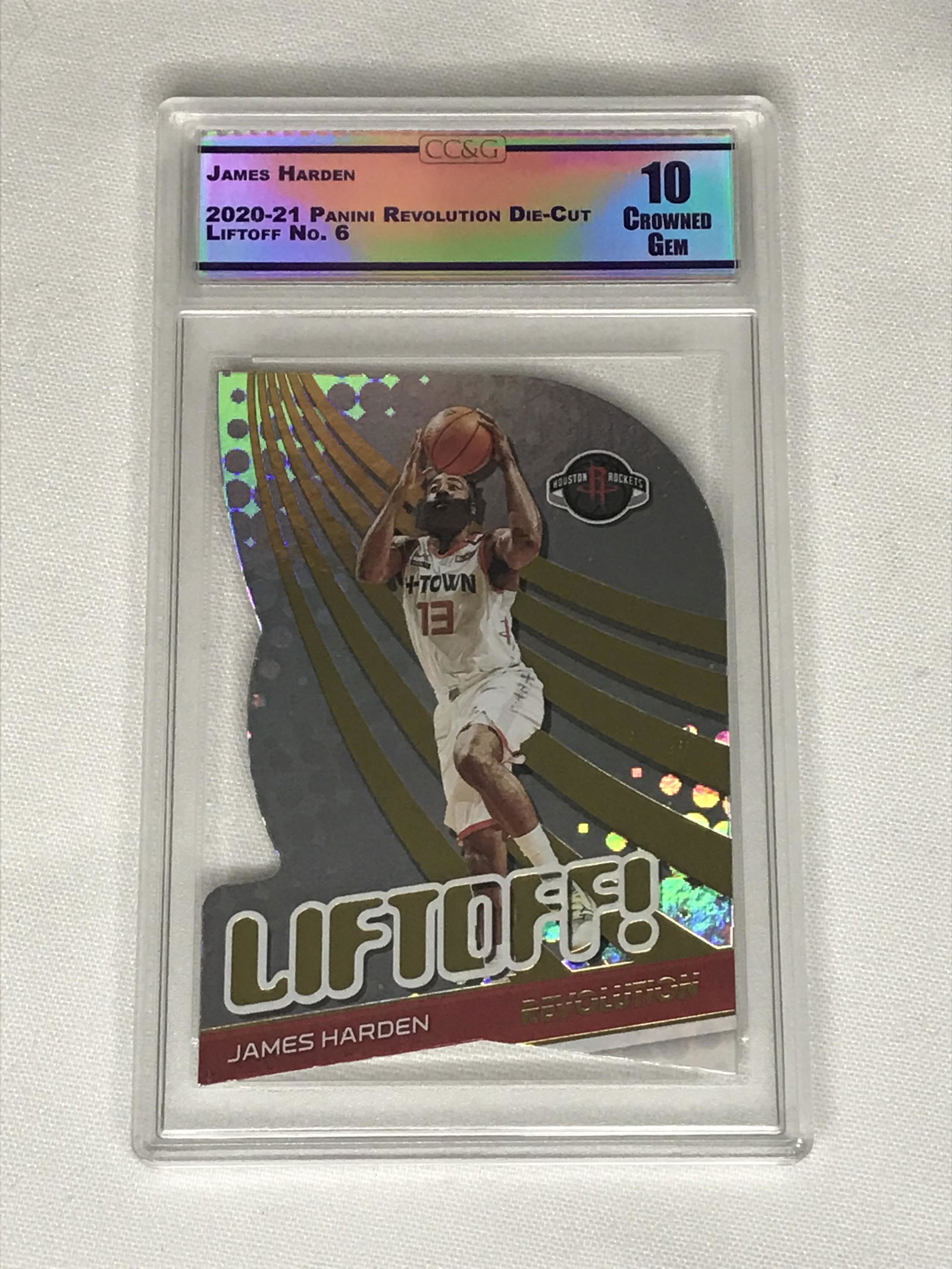 Jame Harden Panini Revolution CC&G 10: Jame Harden Panini Revolution CC&G 10