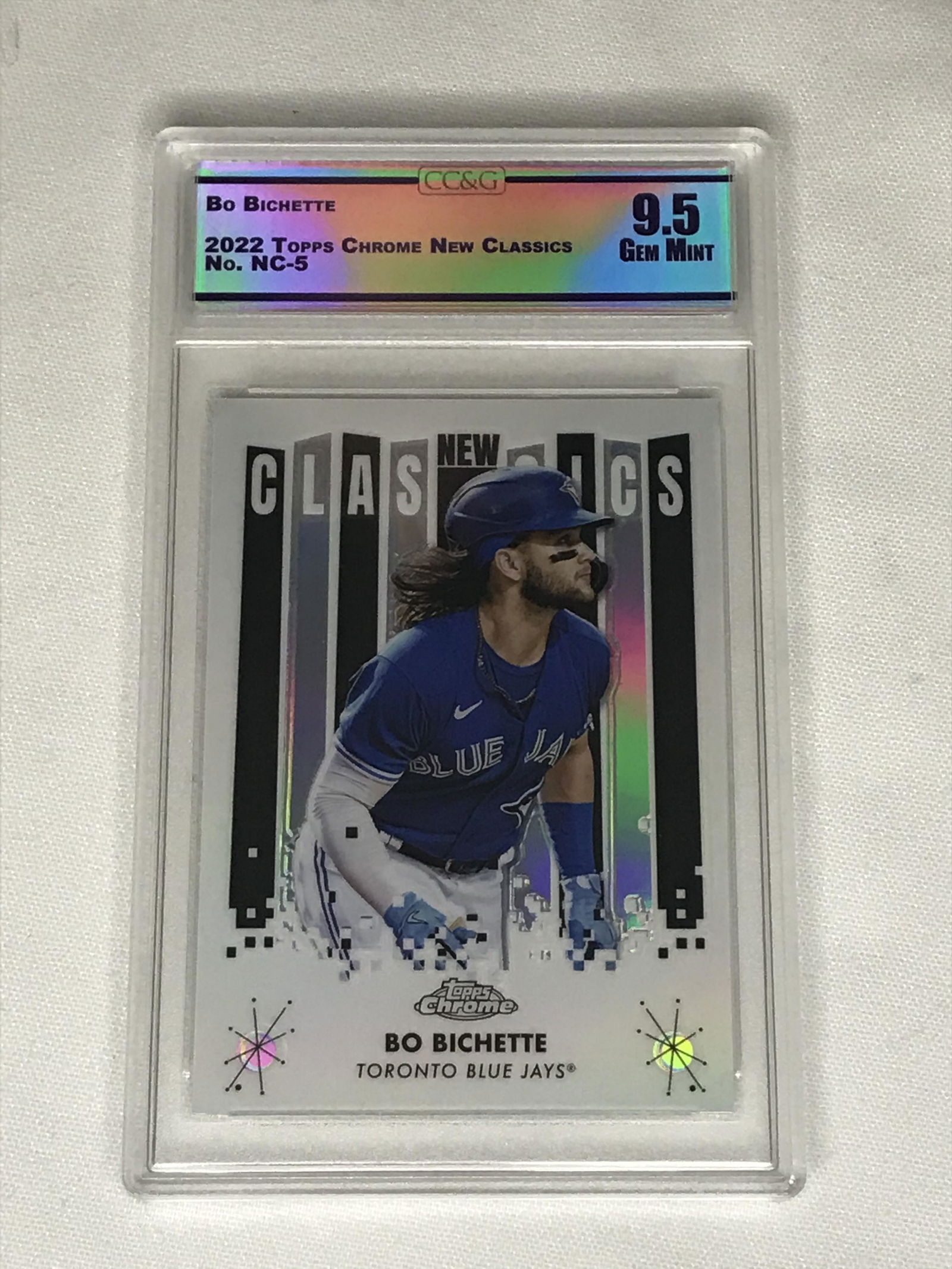 Bo Bichette Topps Chrome New Classics CC&G 9.5 (1 of 1)