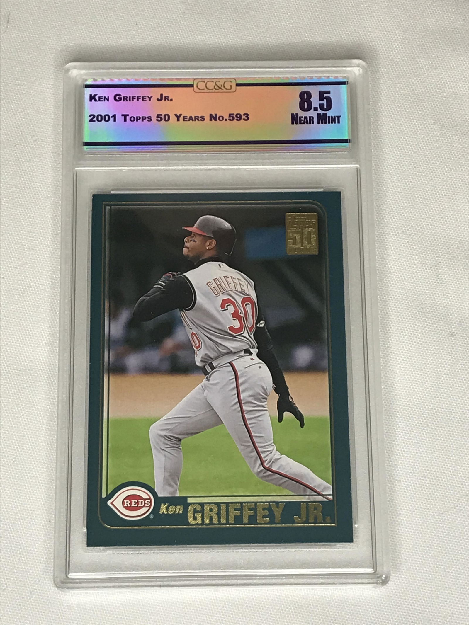 Ken Griffey Jr. Topps 50 Years CC&G 8.5 (1 of 1)
