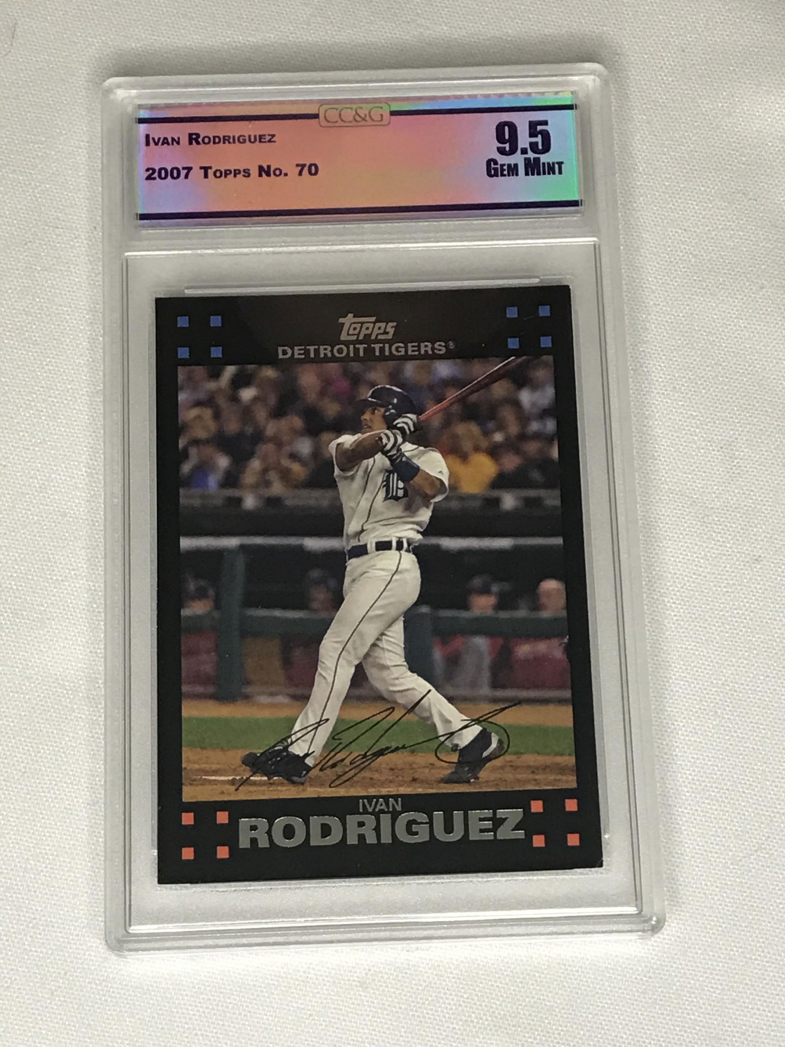 Ivan Rodriguez Topps CC&G 9.5 (1 of 1)