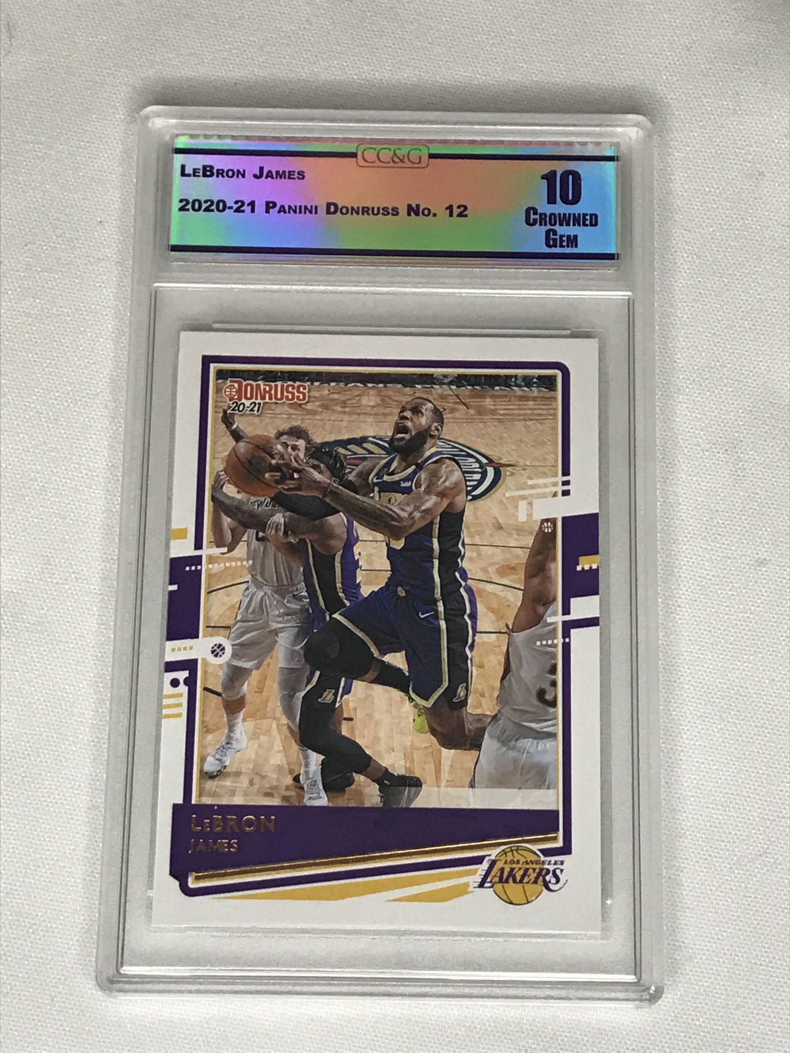 LeBron James Panini Donruss CC&G 10 (1 of 1)