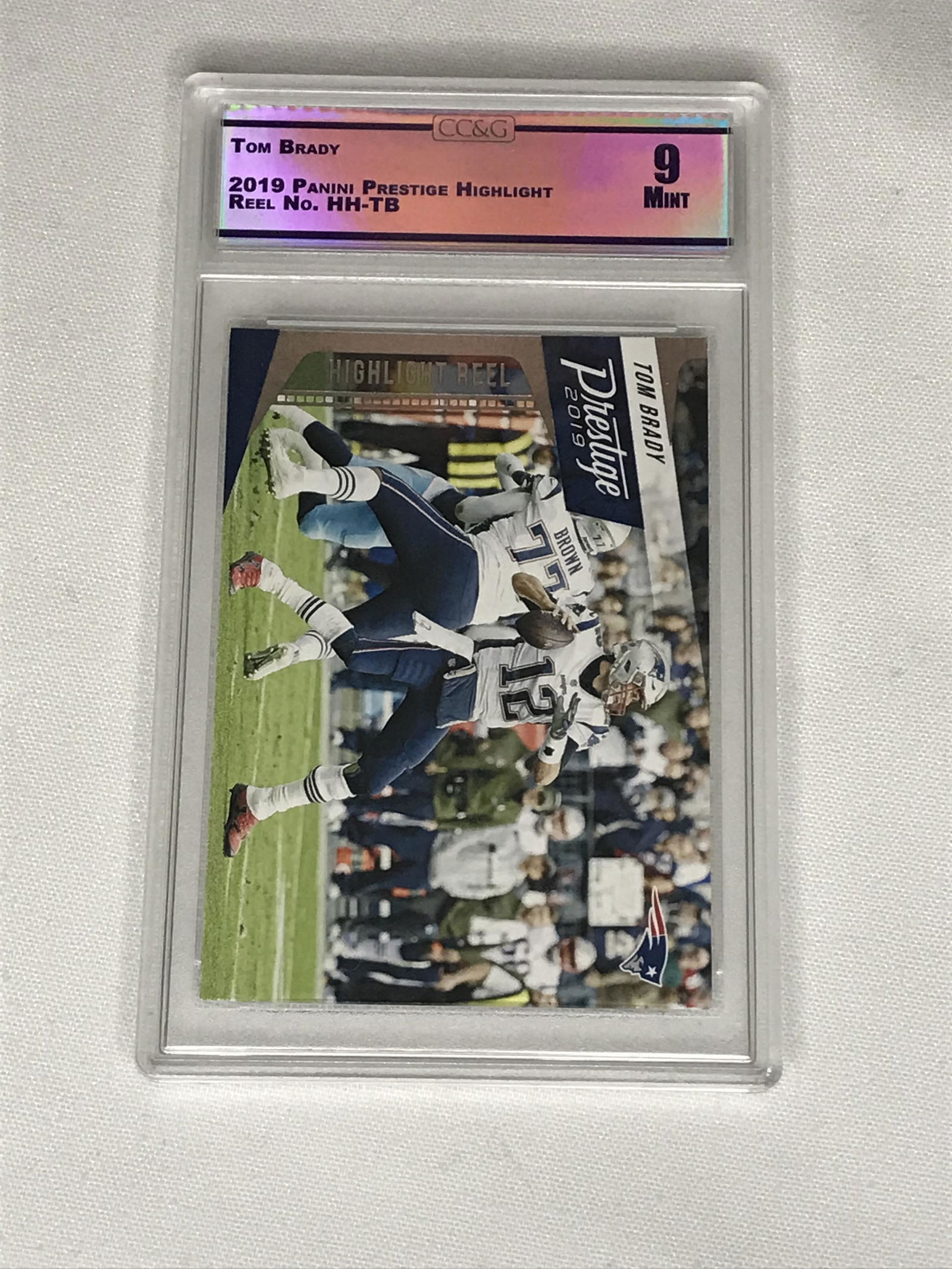 Tom Brady Panini Prestige Highlight Reel CC&G 9 (1 of 1)