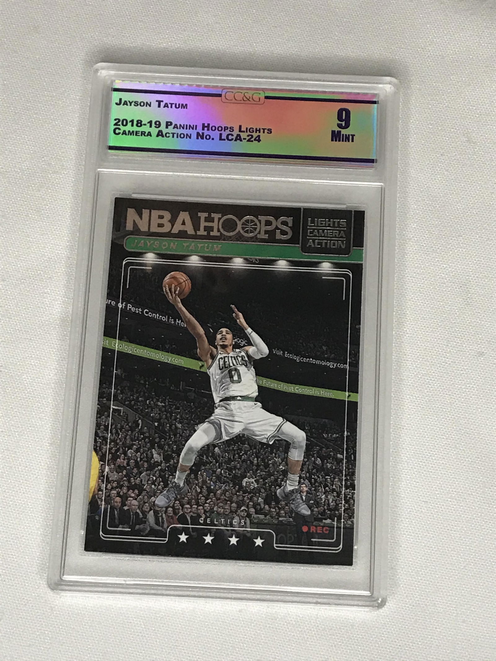 Jayson Tatum Panini Hoops Lights Camera Action CC&G 9 (1 of 1)