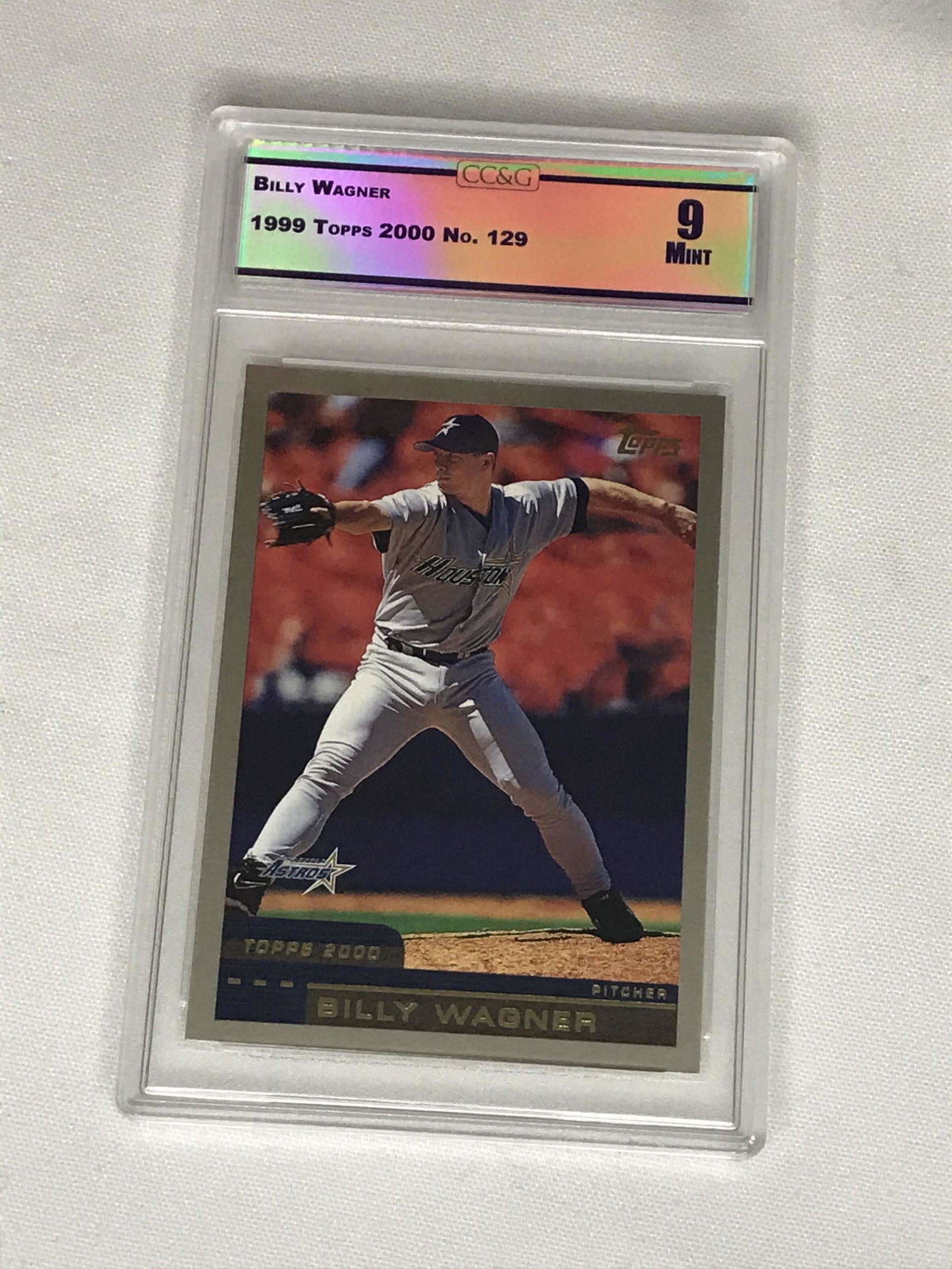 Billy Wagner Topps 2000 CC&G 9: Billy Wagner Topps 2000 CC&G 9
