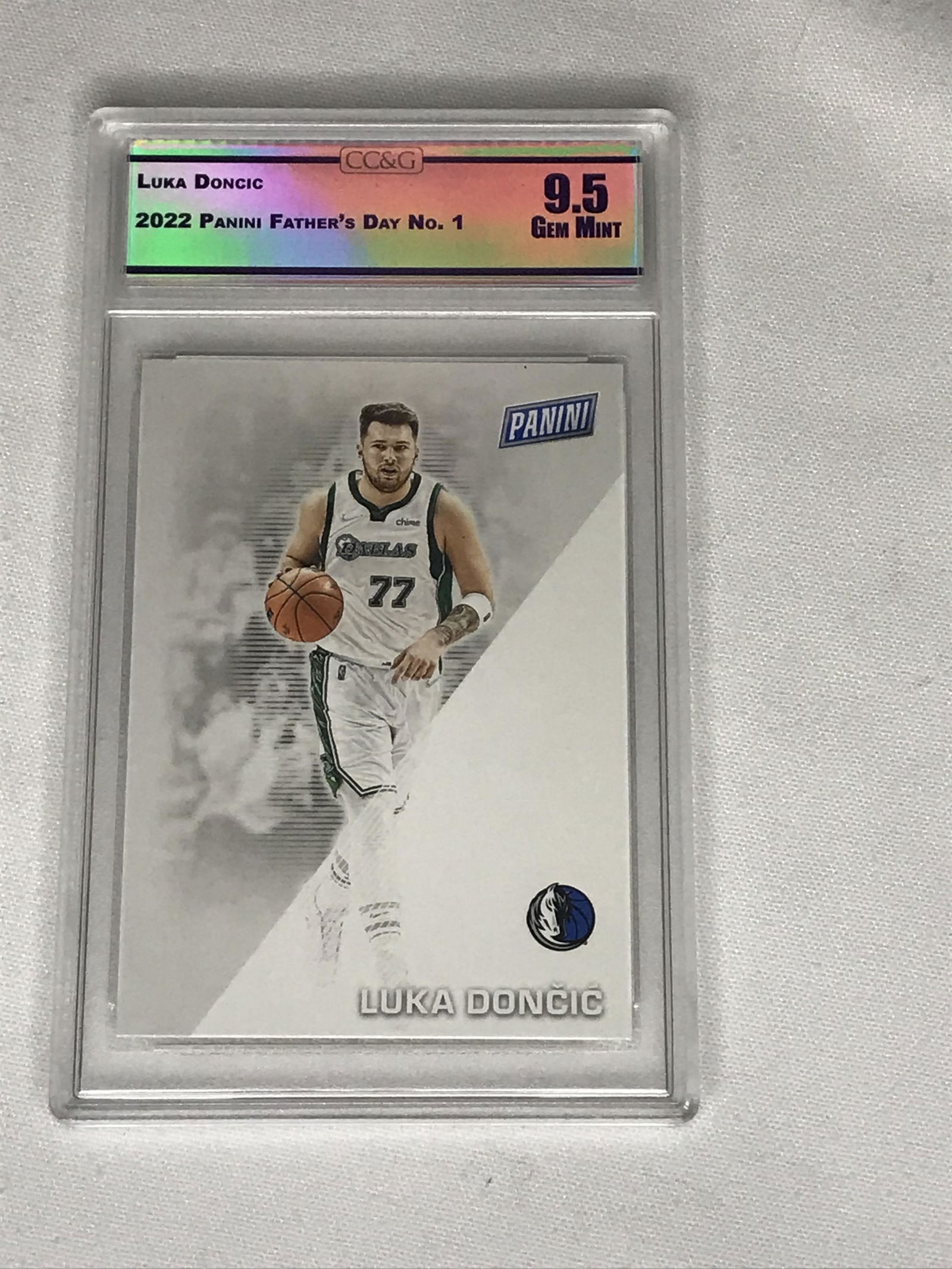 Luka Doncic Panini Father's Day CC&G 9.5 (1 of 1)
