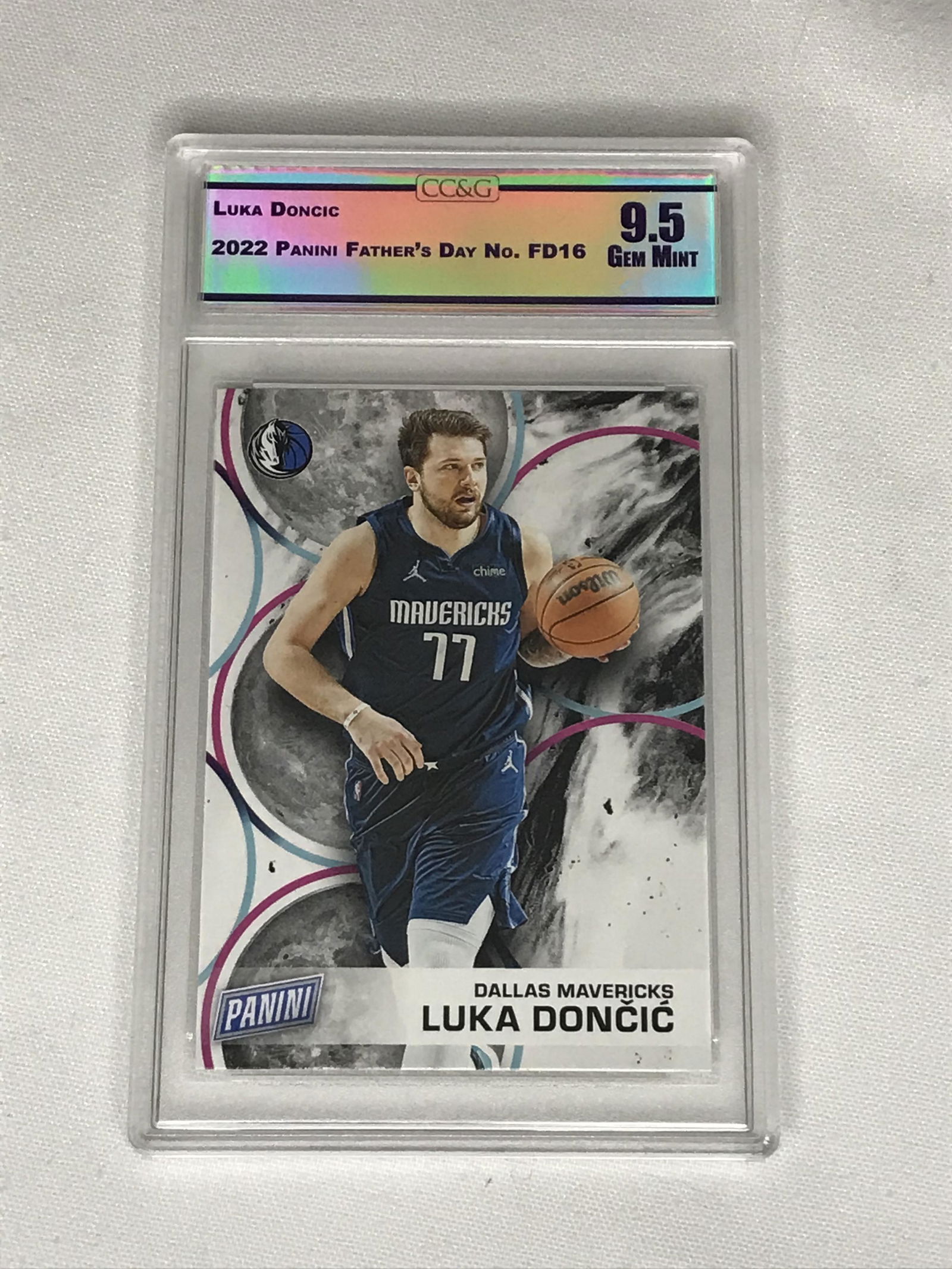 Luka Doncic Panini Father's Day CC&G 9.5 (1 of 1)