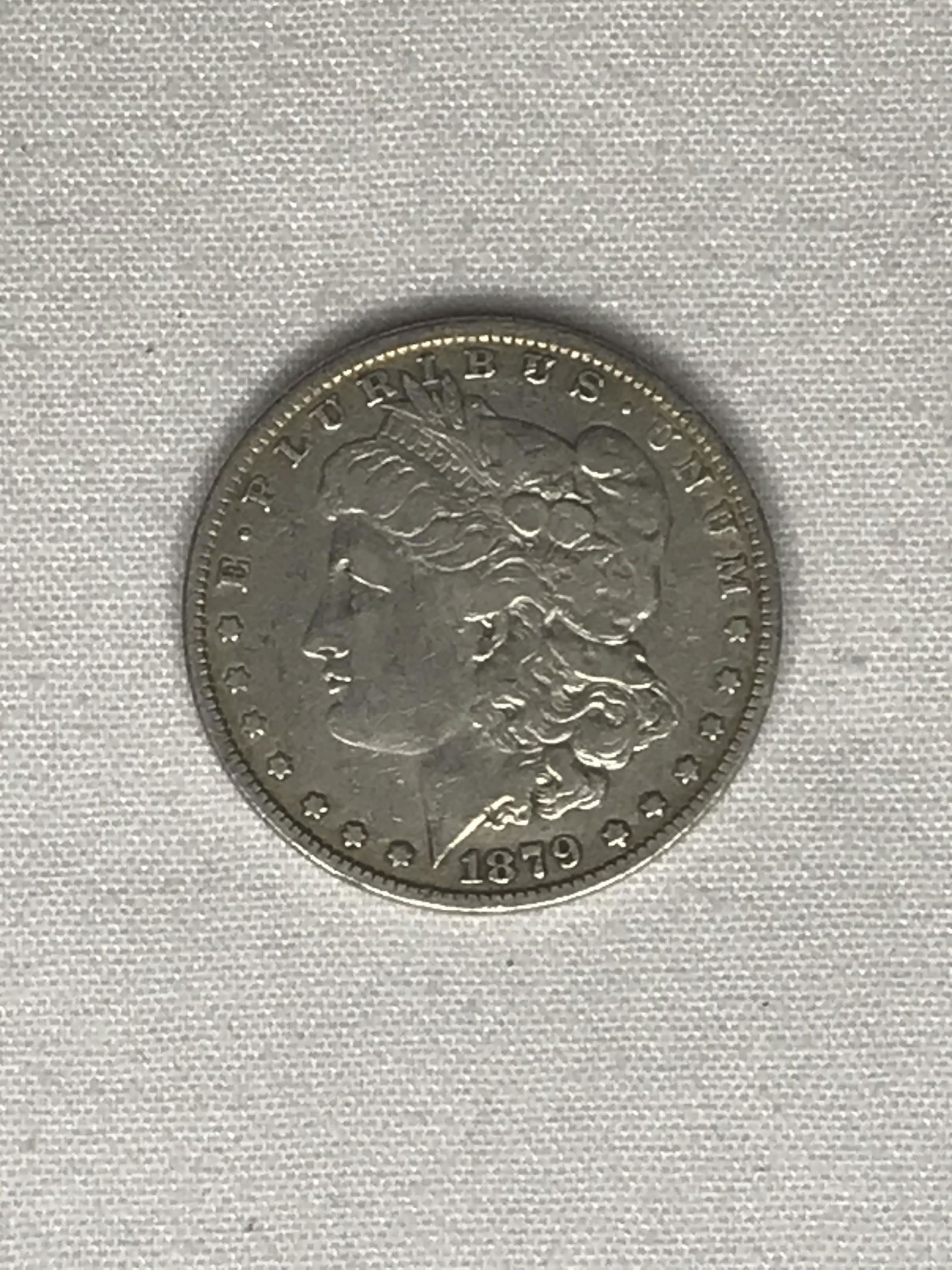 1879 Philadelphia Minted Morgan Silver Dollar (1 of 1)