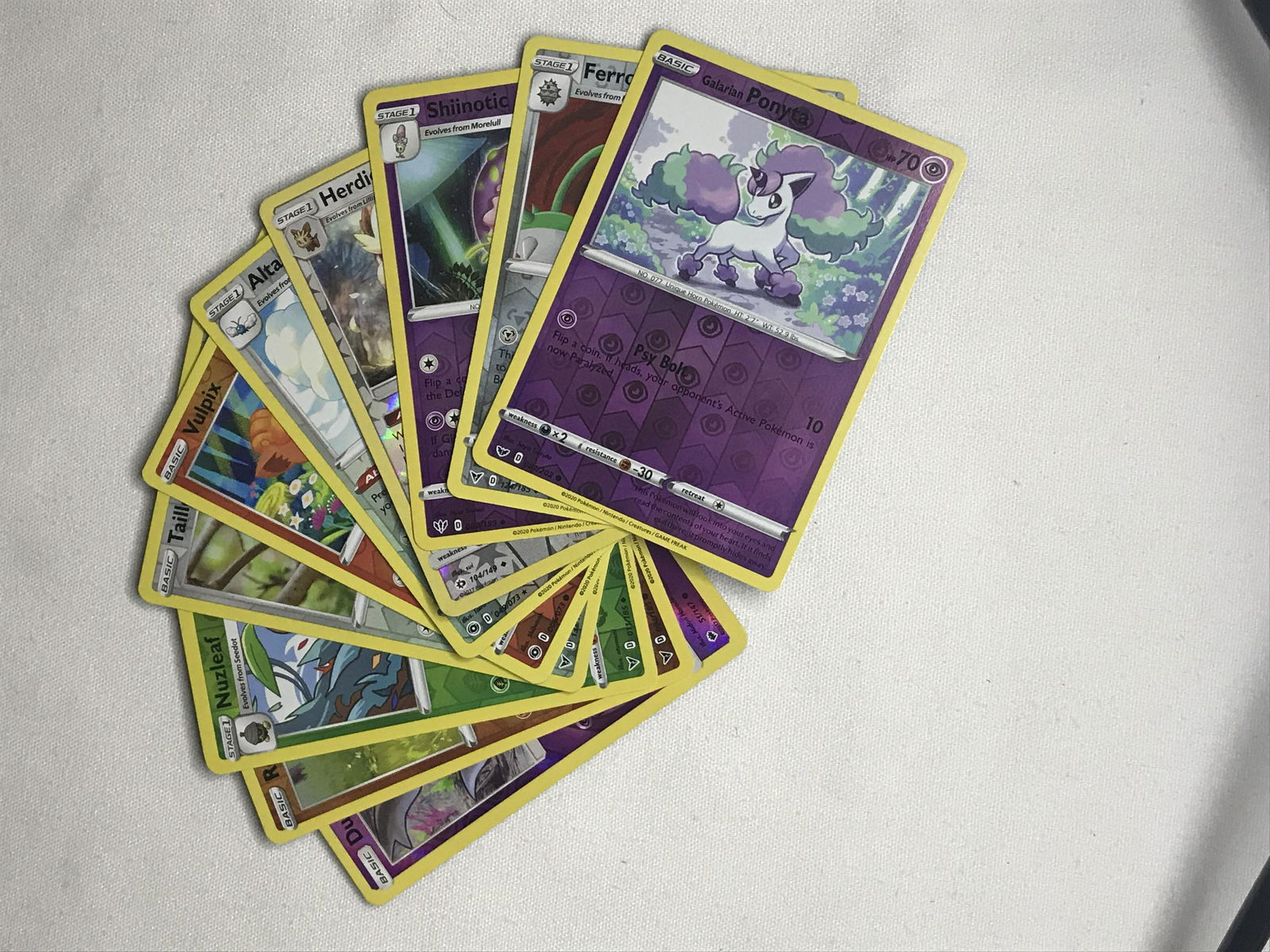 Lot of 10 reverse holo Pokemon cards (1 of 1)
