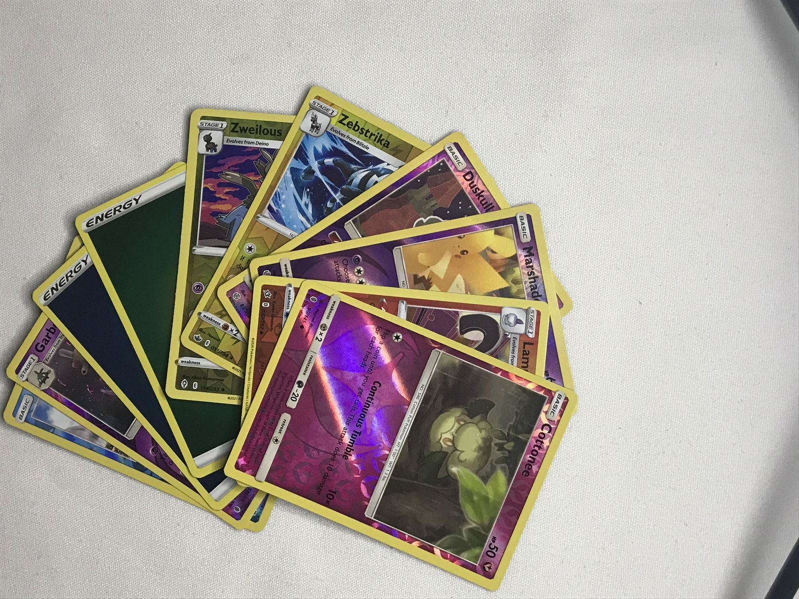 Lot of 10 reverse holo Pokemon cards (1 of 1)