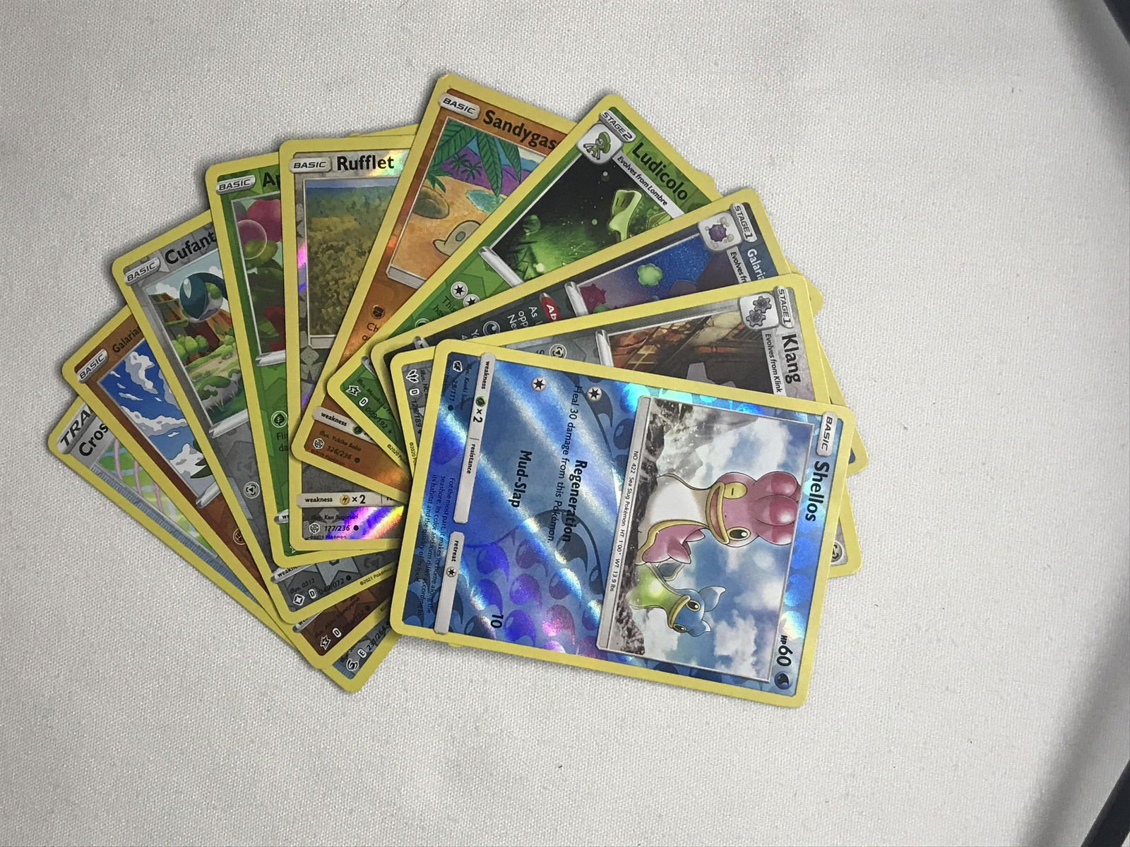 Lot of 10 reverse holo Pokemon cards (1 of 1)