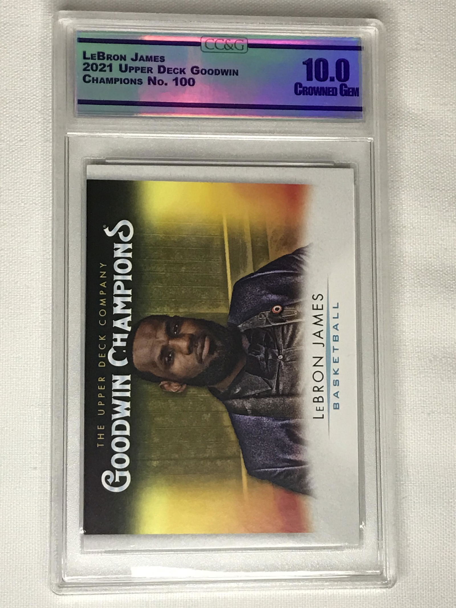 LeBron James Upper Deck Goodwin Champions CC&G 10 (1 of 1)