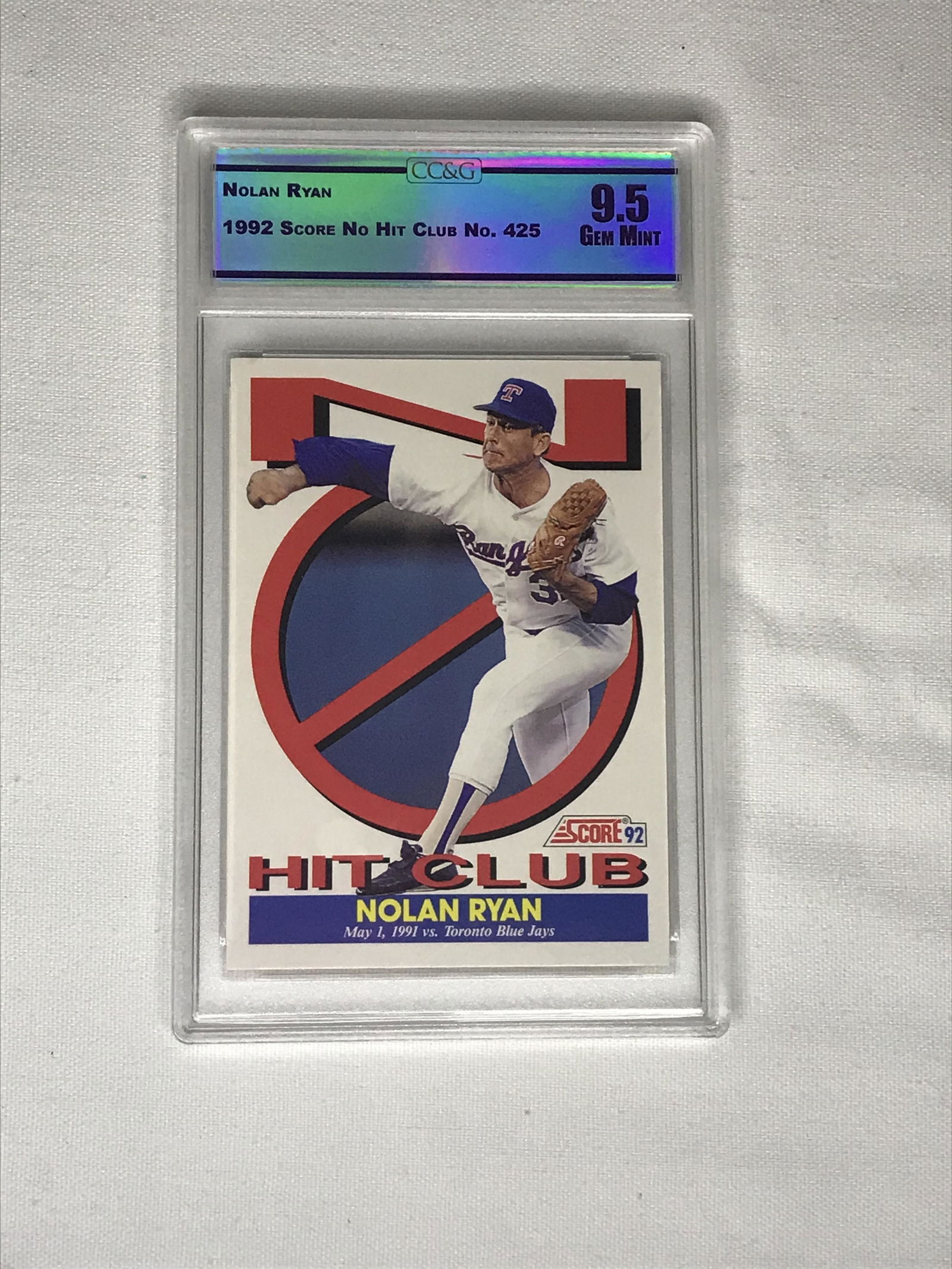 Nolan Ryan Score CC&G 9.5 (1 of 1)