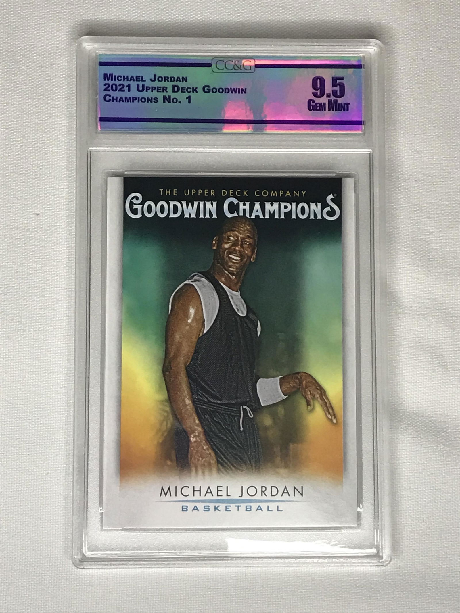 Michael Jordan Upper Deck Goodwin Champions CC&G 9.5 (1 of 1)