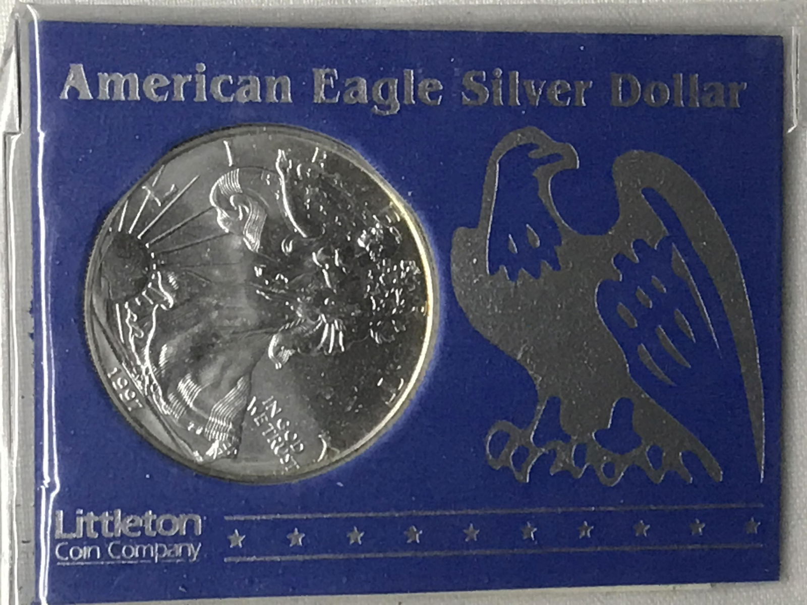 1997 American Silver Eagle Dollar (1 of 1)