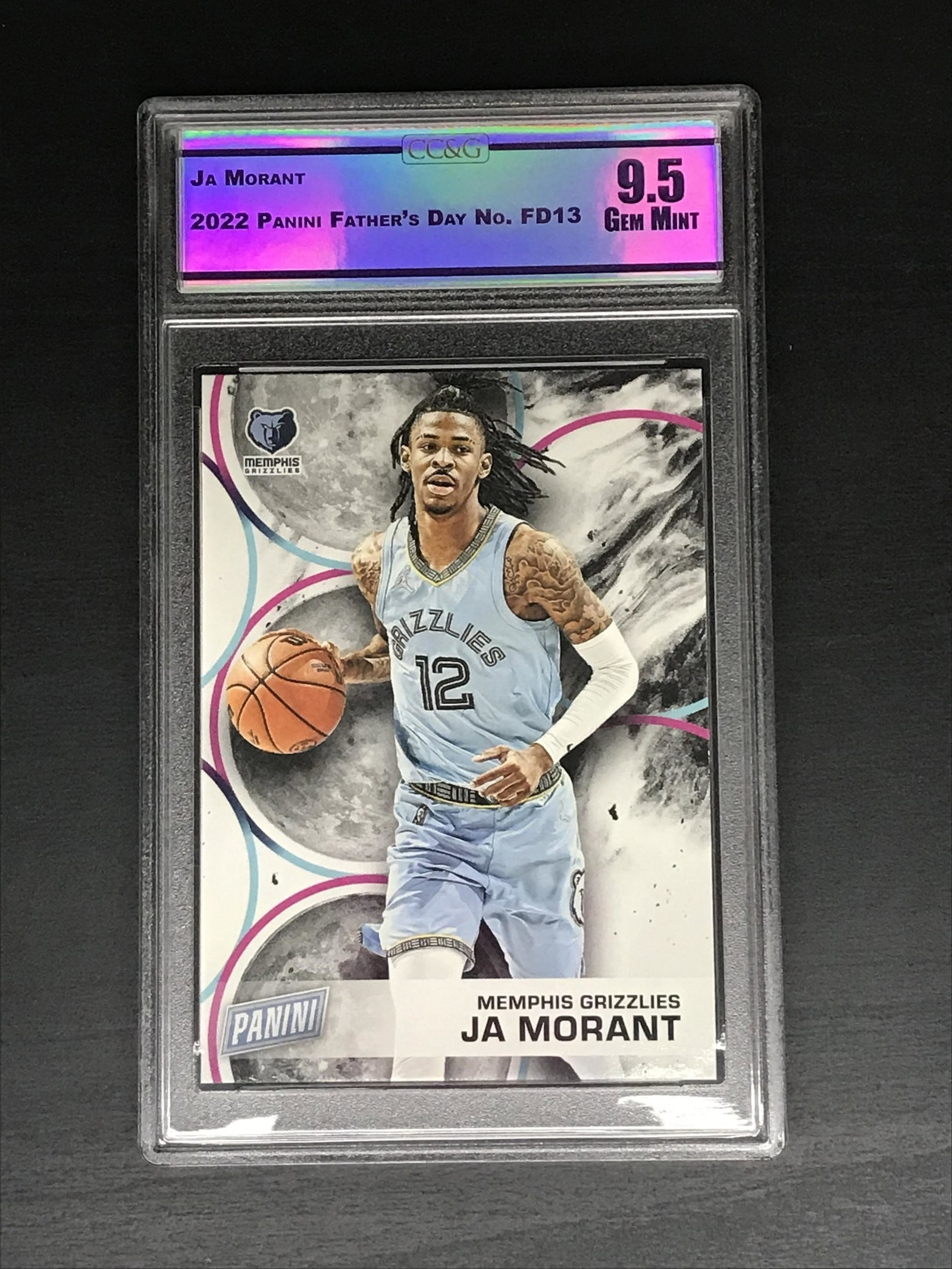 Ja Morant Panini CC&G 9.5: Ja Morant Panini CC&G 9.5