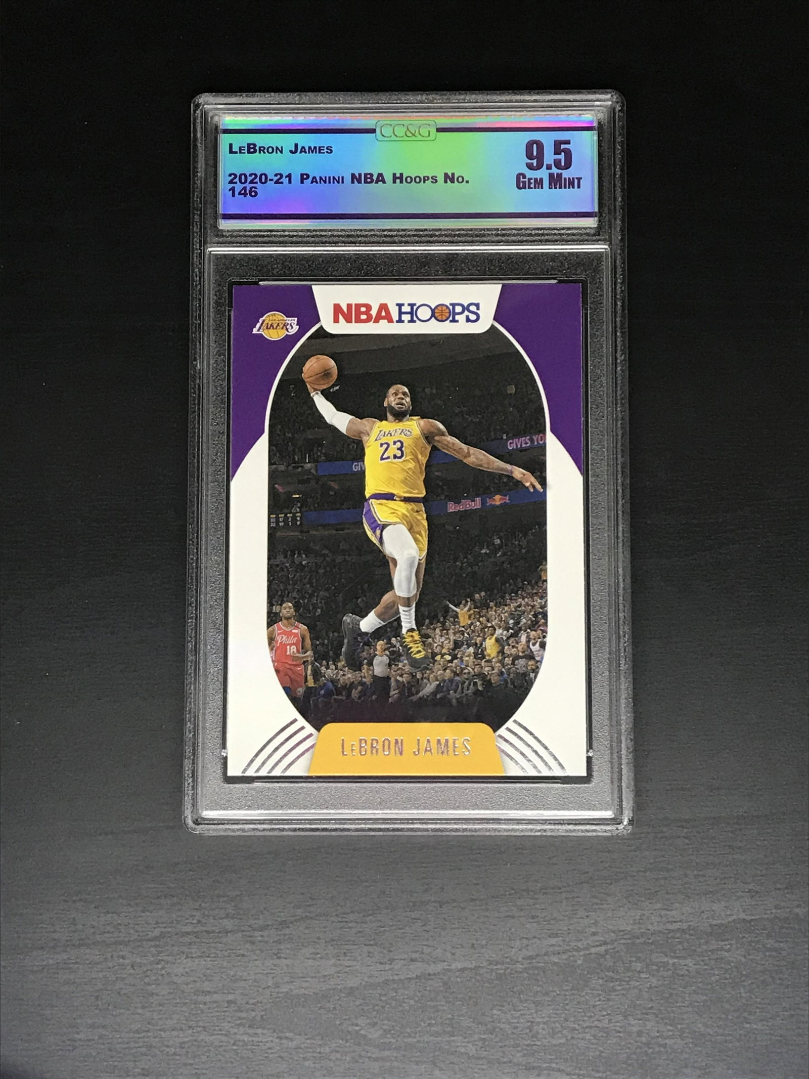 LeBron James Panini NBA Hoops CC&G 9.5 (1 of 1)