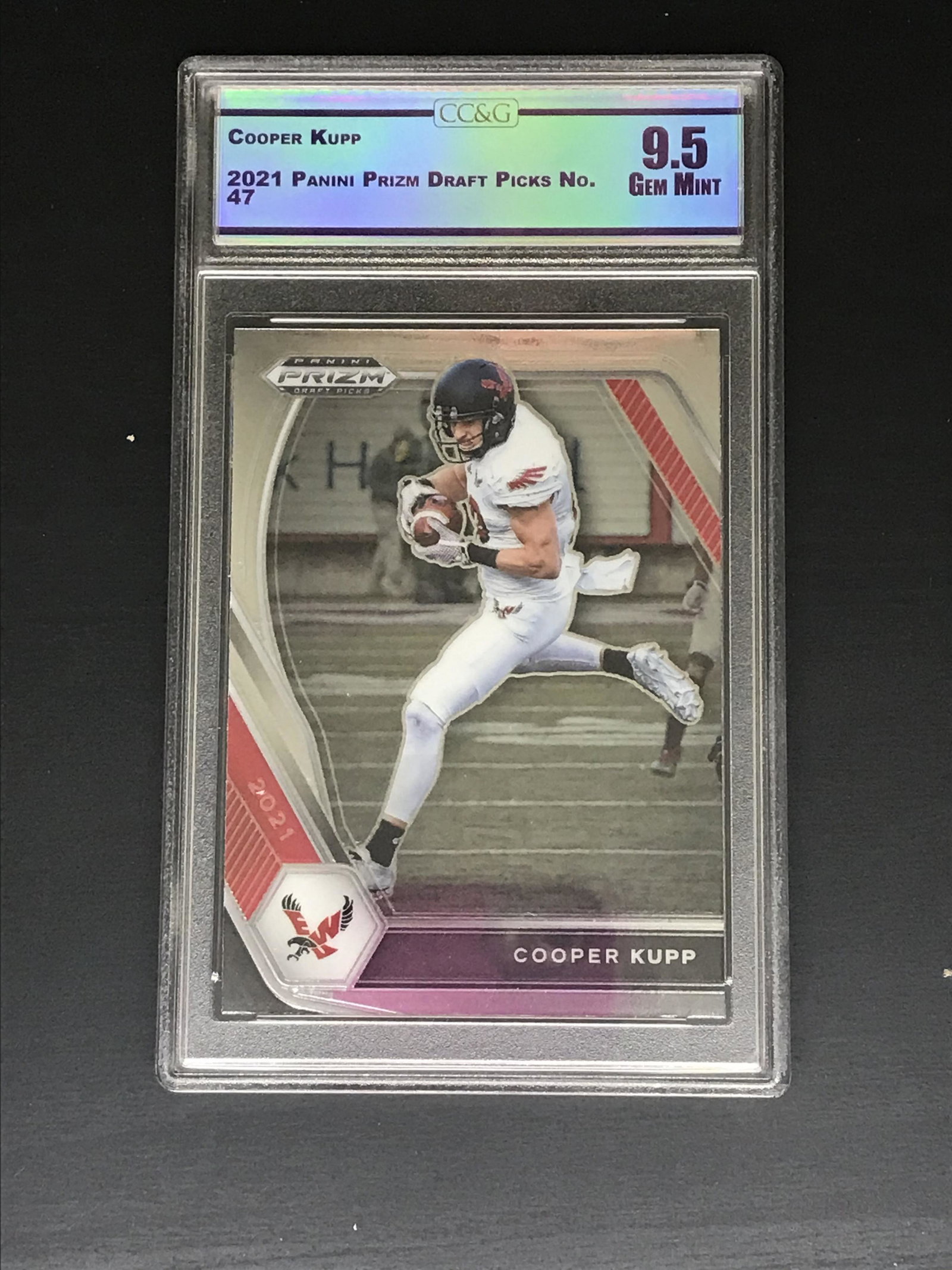 Cooper Kupp Panini Prizm CC&G 9.5: Cooper Kupp Panini Prizm CC&G 9.5