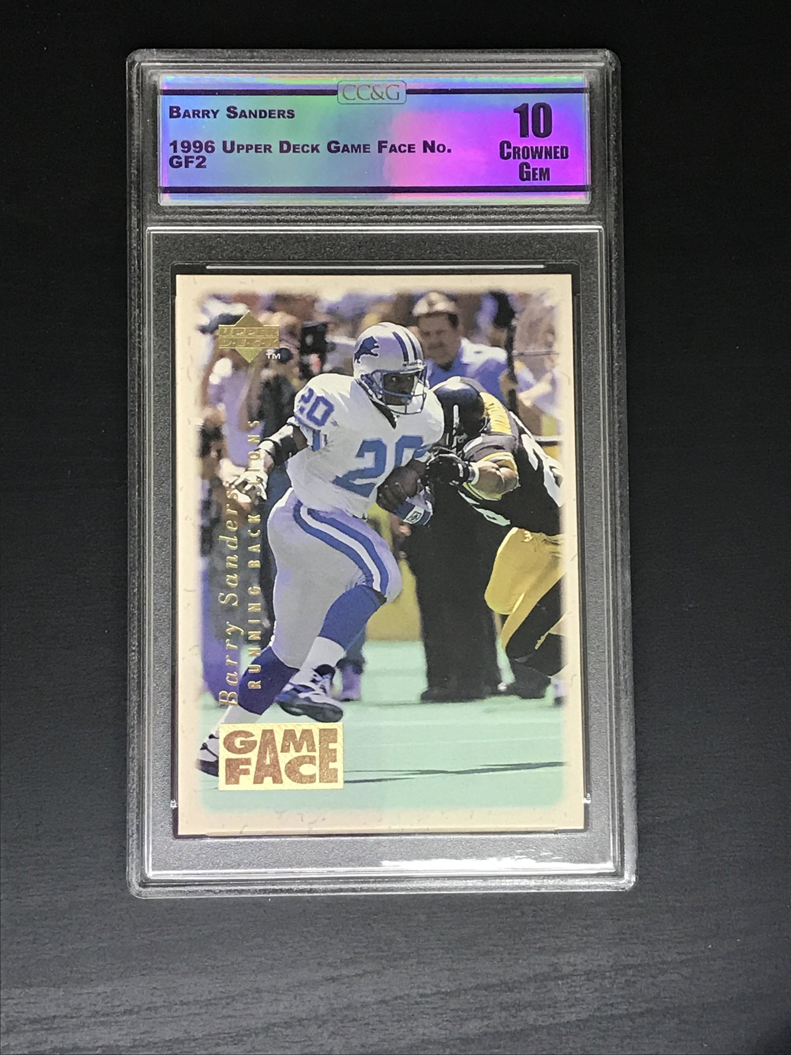 Barry Sanders Upper Deck CC&G 10 (1 of 1)