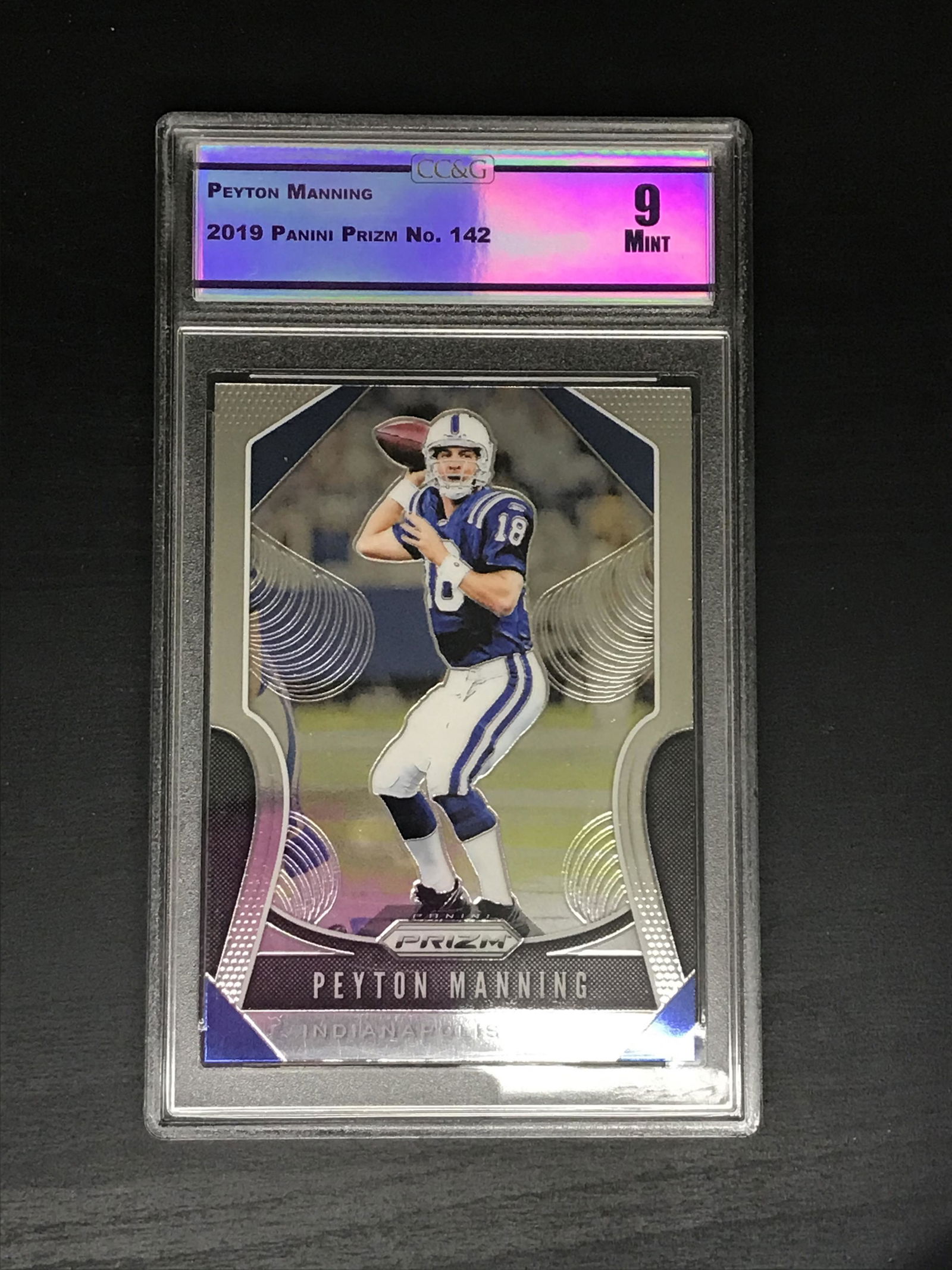 Peyton Manning Panini Prizm CC&G 9 (1 of 1)