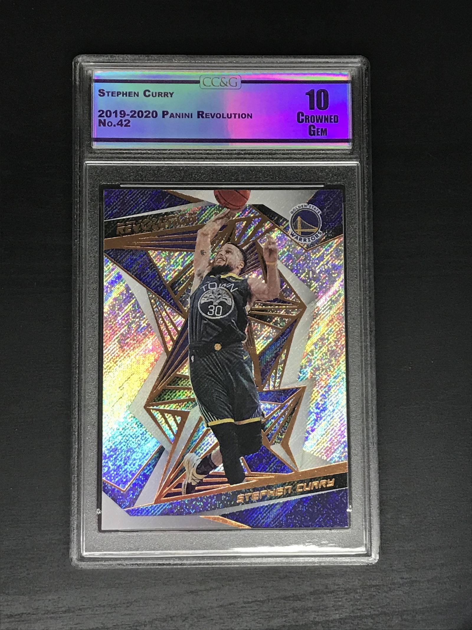 Stephen Curry Panini Revolution CC&G 10: Stephen Curry Panini Revolution CC&G 10