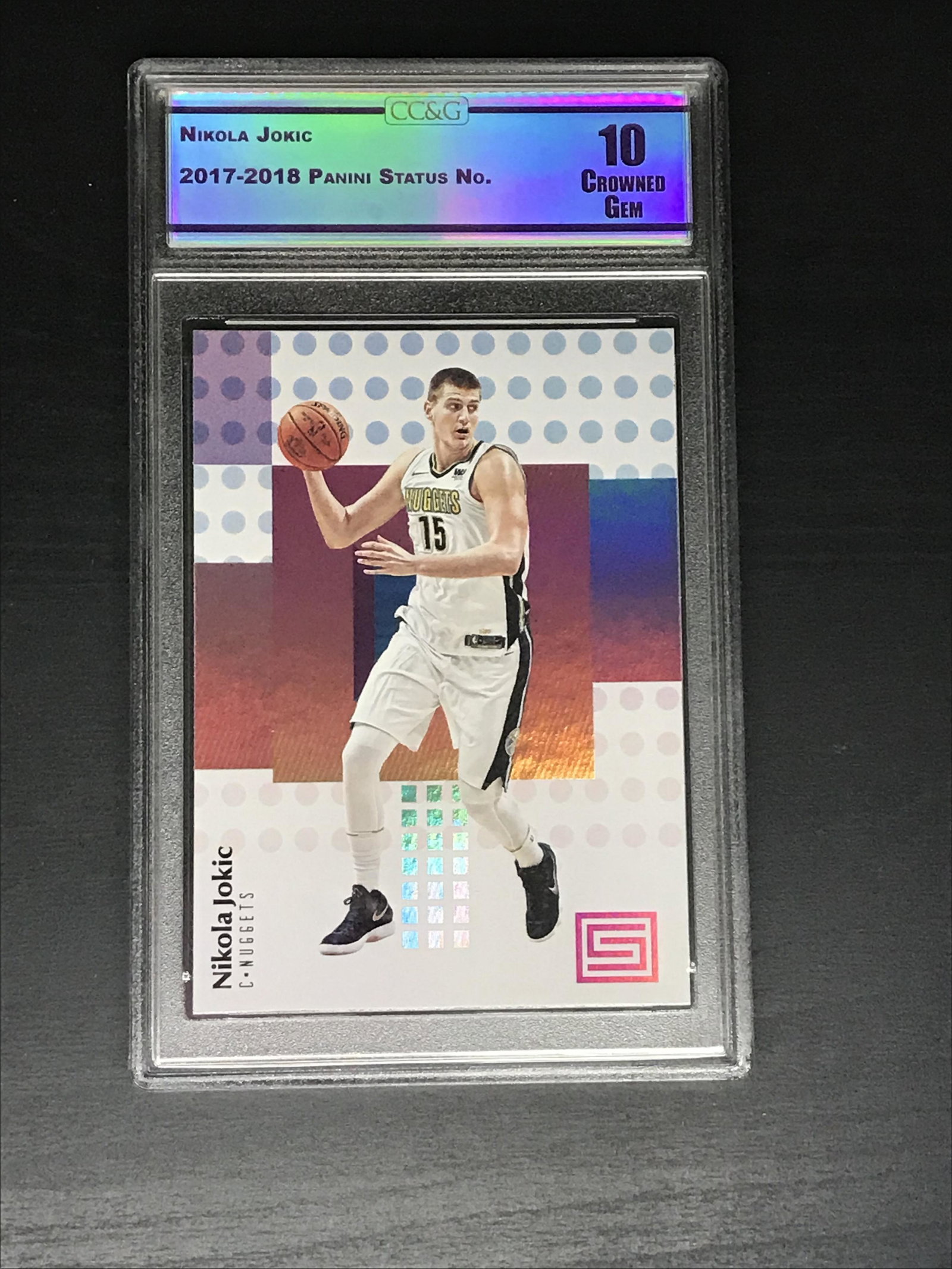 Nikola Jokic Panini Status CC&G 10: Nikola Jokic Panini Status CC&G 10