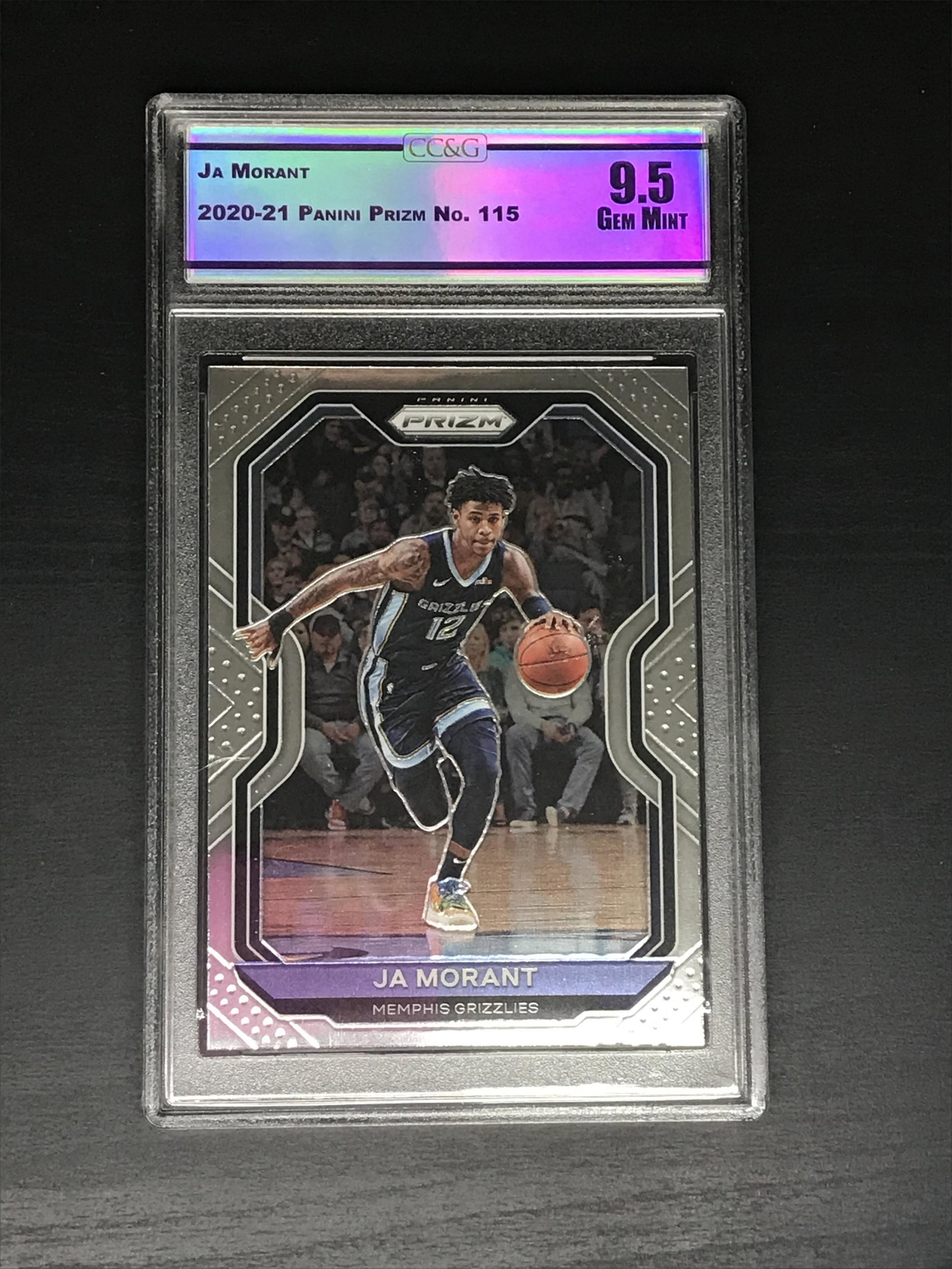 JA Morant Panini Prizm CC&G 9.5: JA Morant Panini Prizm CC&G 9.5