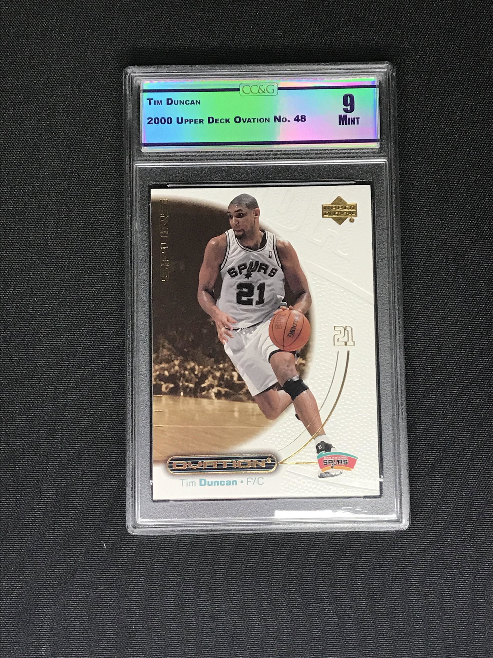 Tim Duncan Upper Deck CC&G 9 (1 of 1)