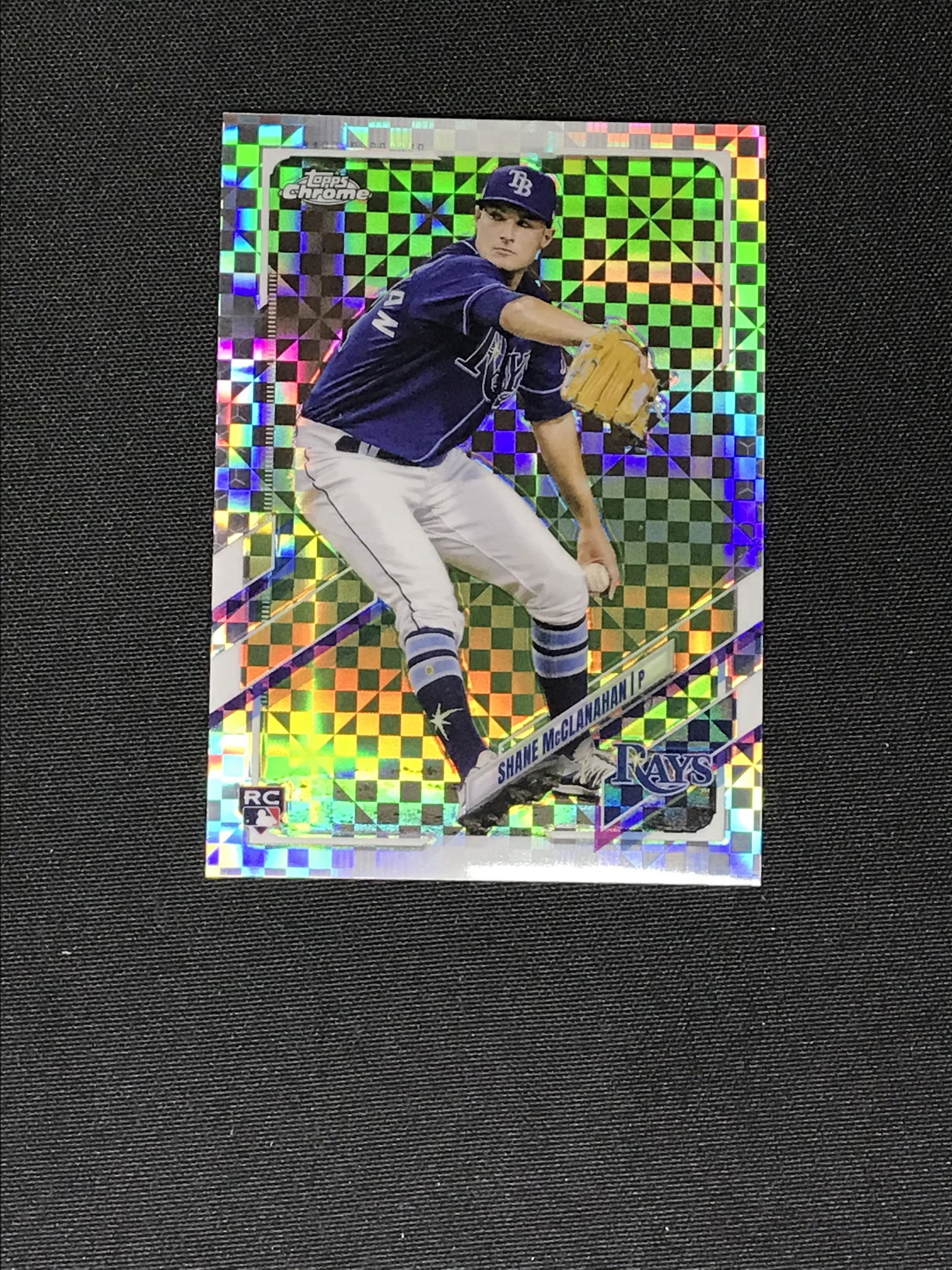 Shane Maclanahan Topps Chrome Rookie Checkerboard Refractor (1 of 1)