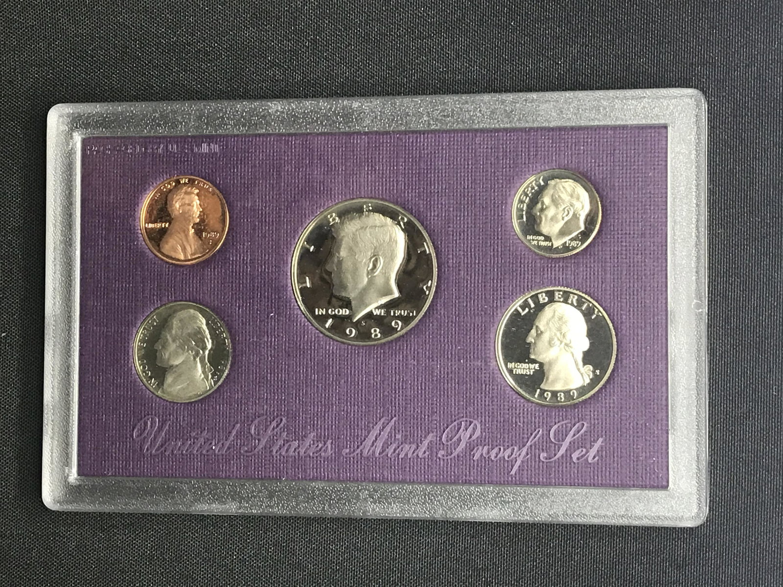1989 San Francisco Minted Proof Set: 1989 San Francisco Minted Proof Set