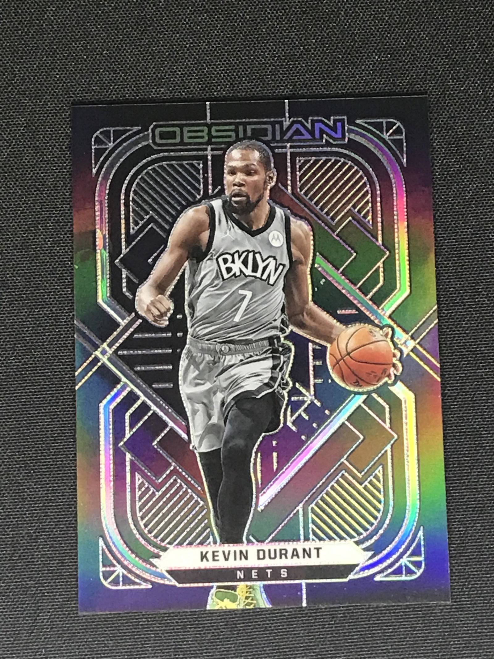 Kevin Durant Panini Obsidian Basketball Card: Kevin Durant Panini Obsidian Basketball Card