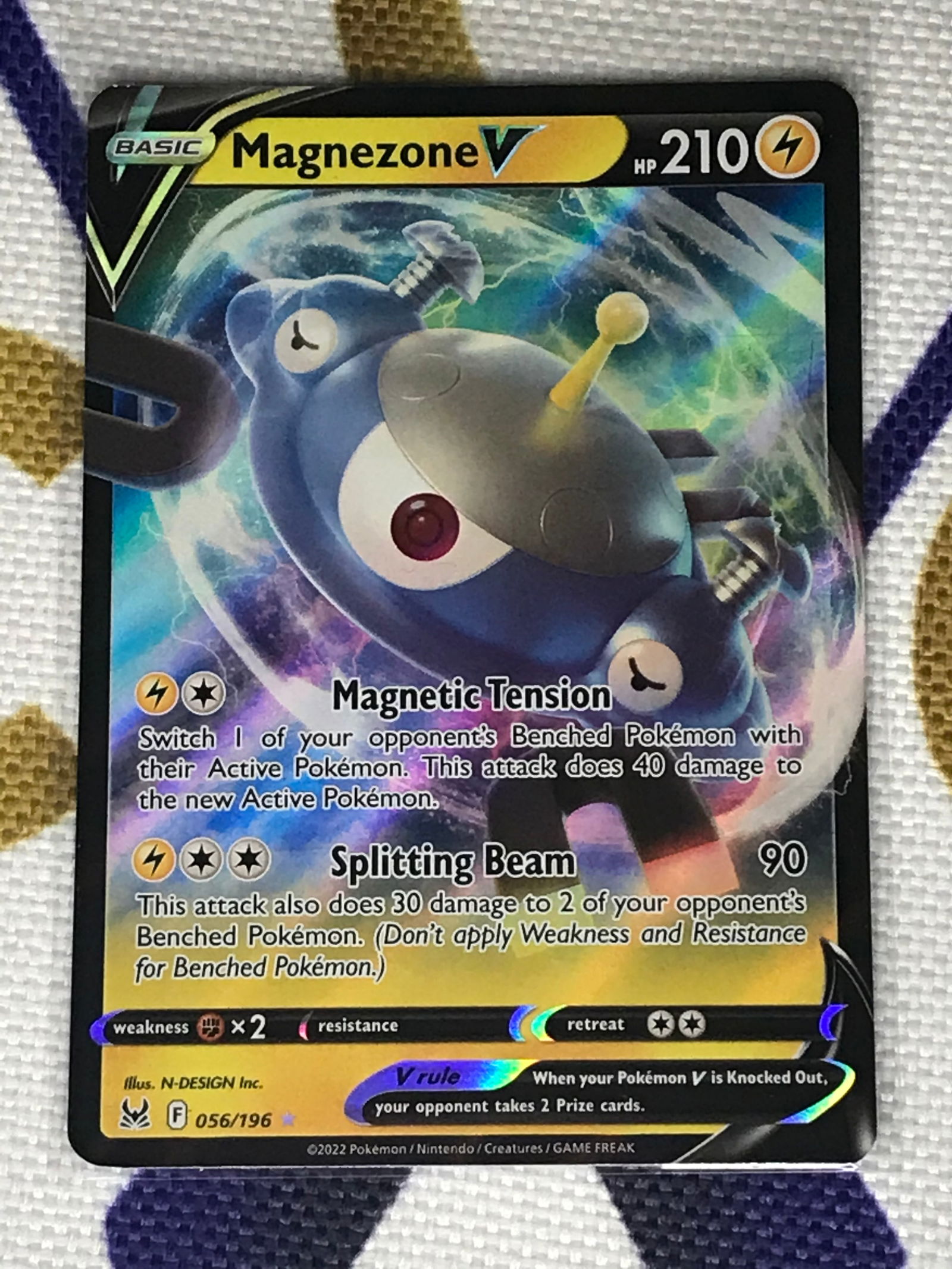 Magnezone V Pokemon single (1 of 1)