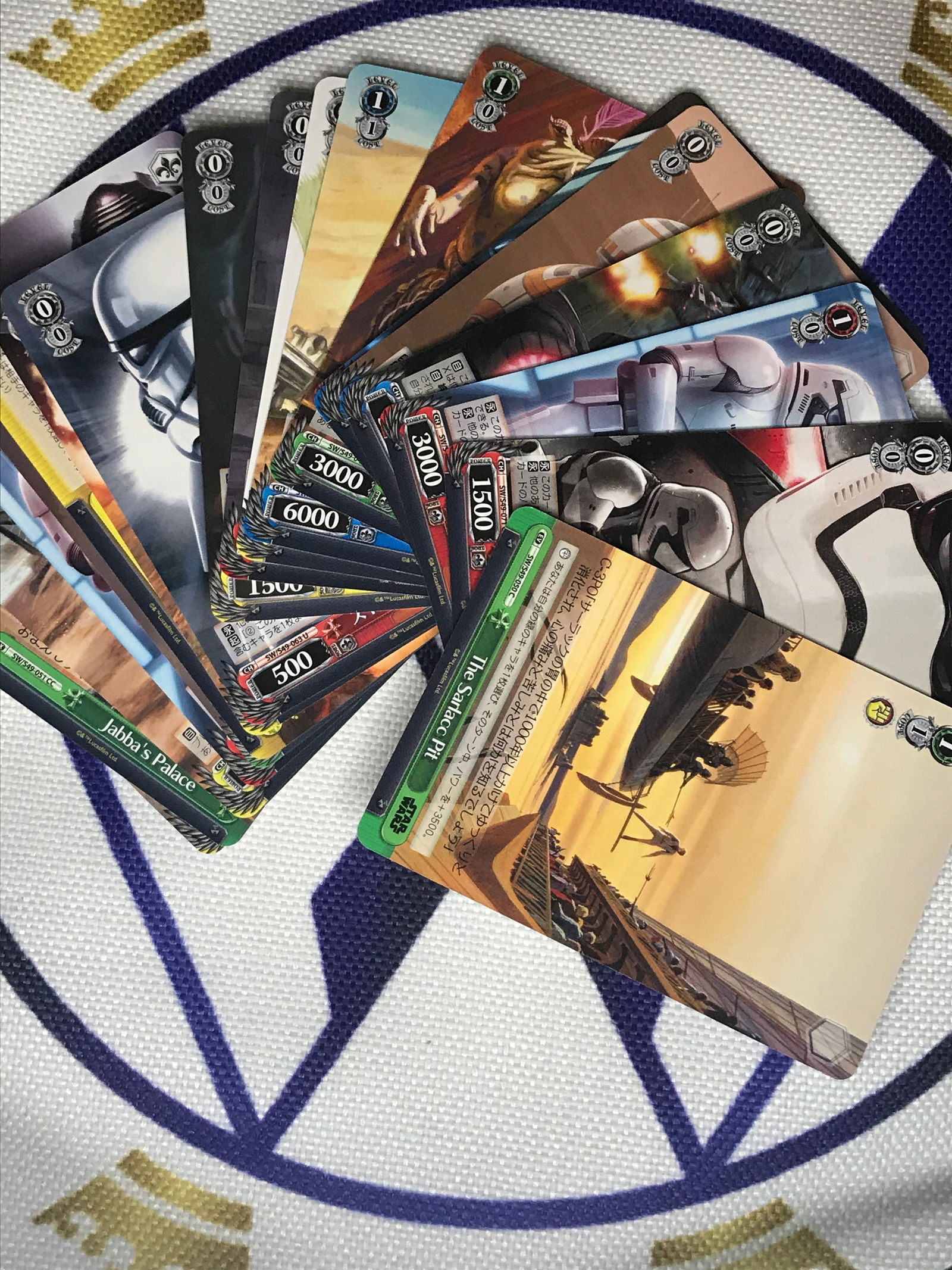 Lot of Star Wars cards (1 of 1)