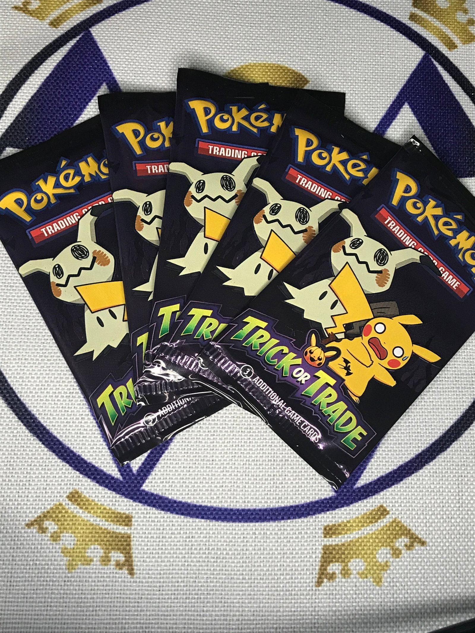 Lot of 5 Pokemon Trick or Trade card packs (1 of 1)