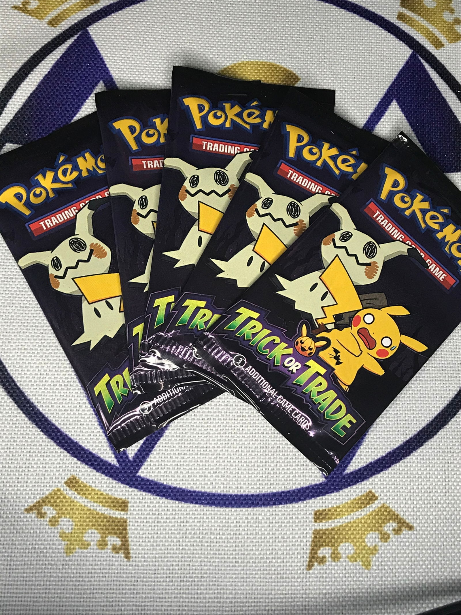 Lot of 5 Pokemon Trick or Trade card packs (1 of 1)