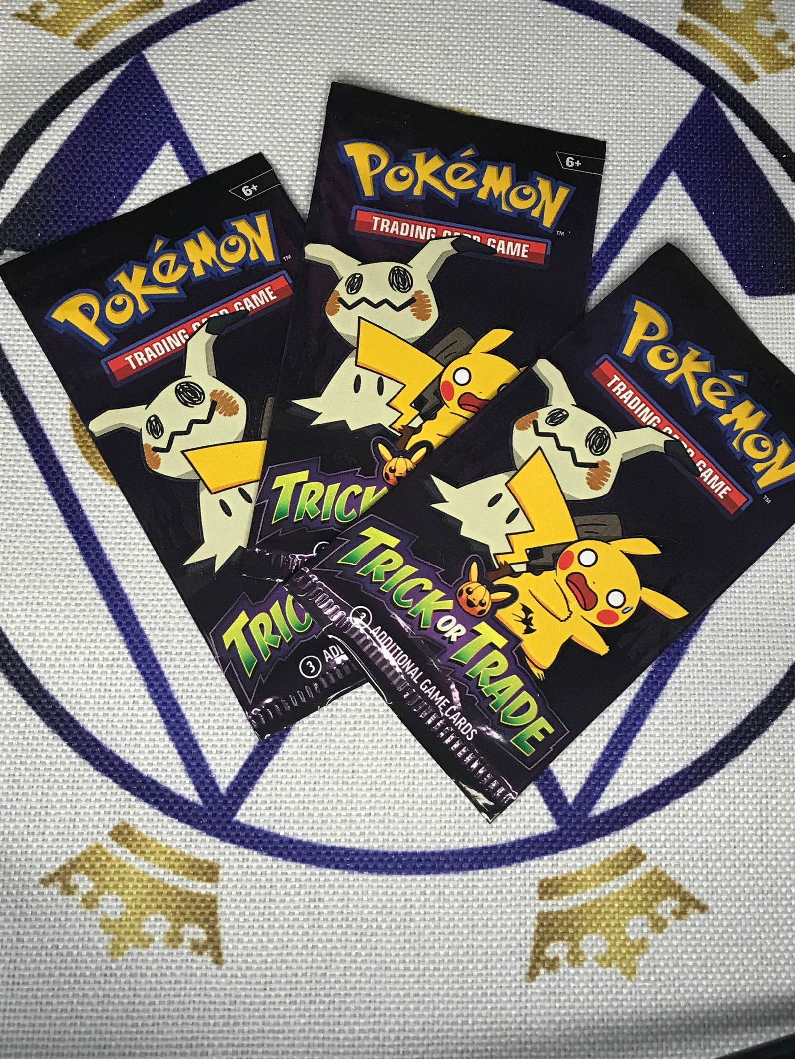 Lot of 3 Pokemon Trick or Trade card packs (1 of 1)