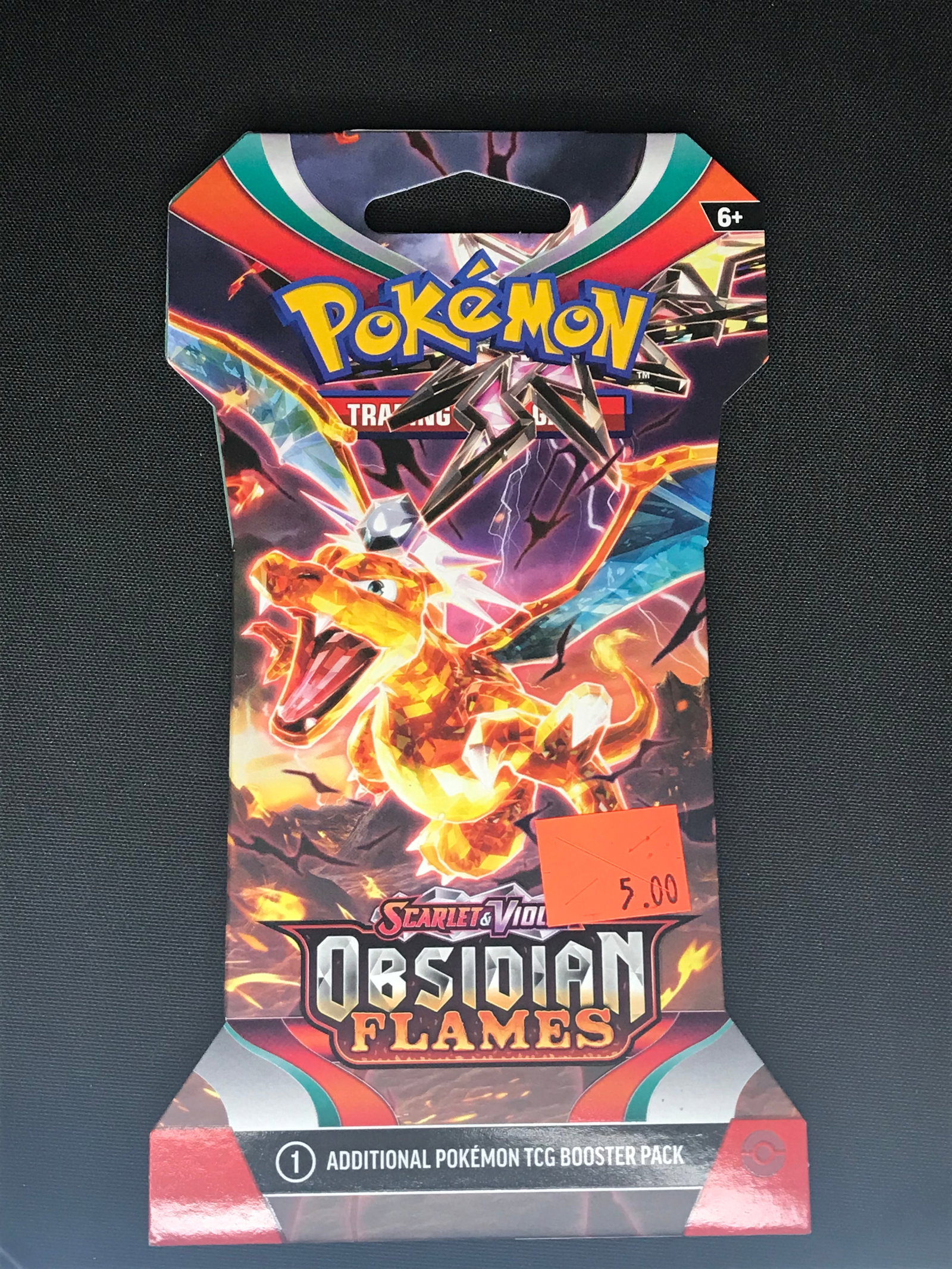 Obsidian Flames Pokemon TCG Hanger Pack: Obsidian Flames Pokemon TCG Hanger Pack