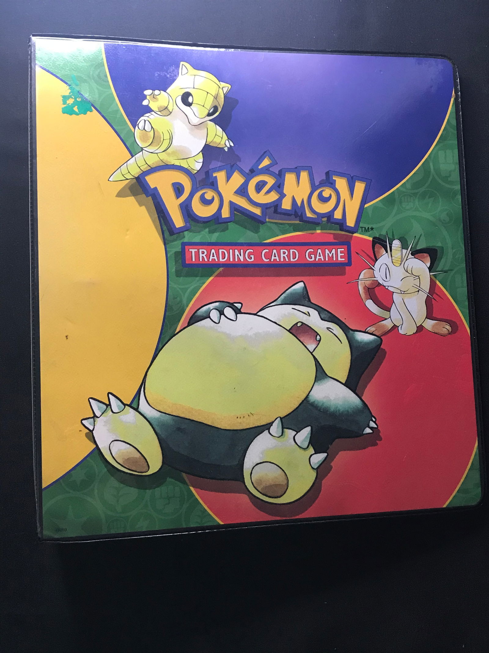 Vintage Pokemon Card 3 Ring Binder - Still Works, but has wear (1 of 1)
