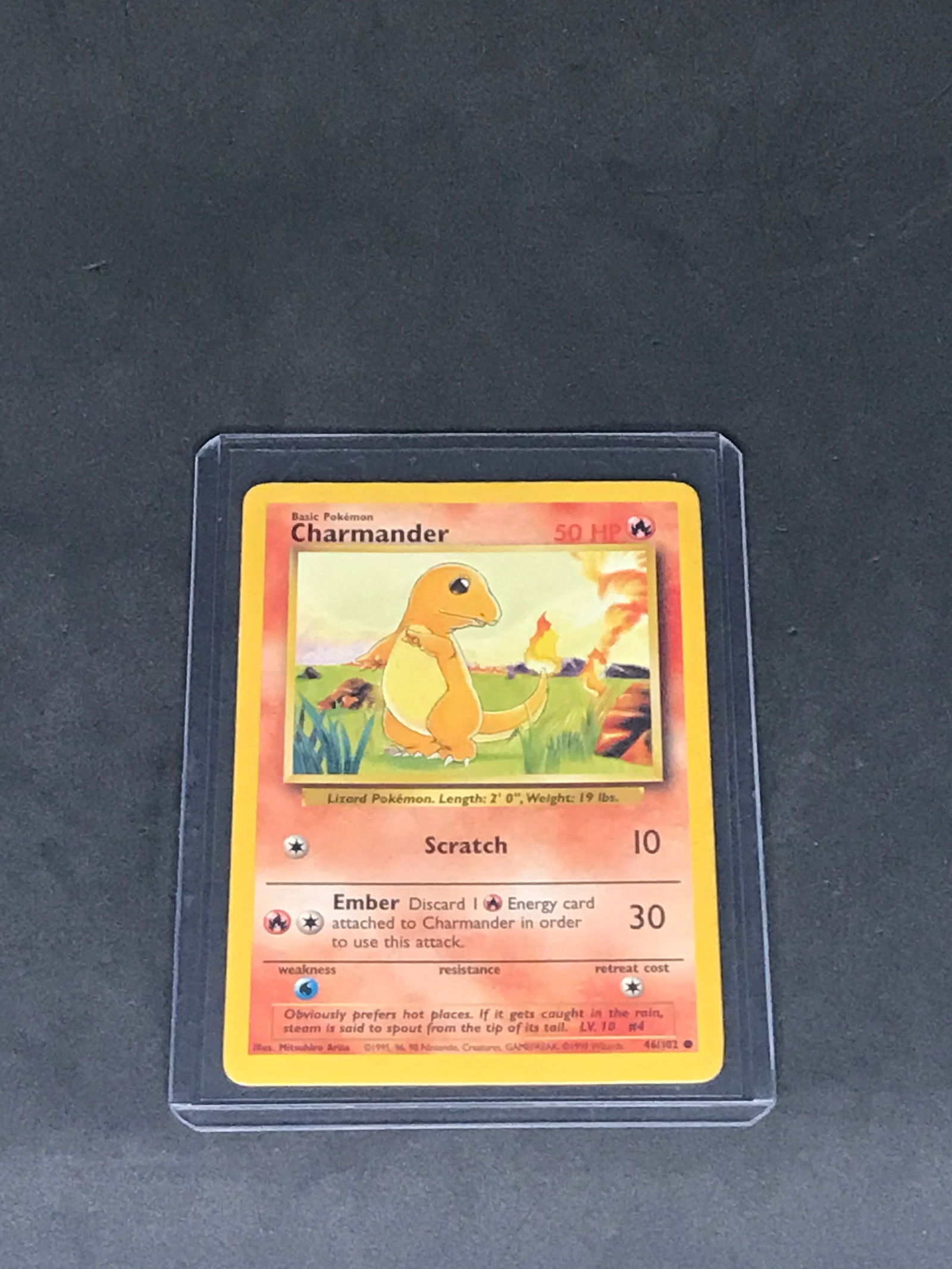 Charmander - Pokemon Base Set single (1 of 1)