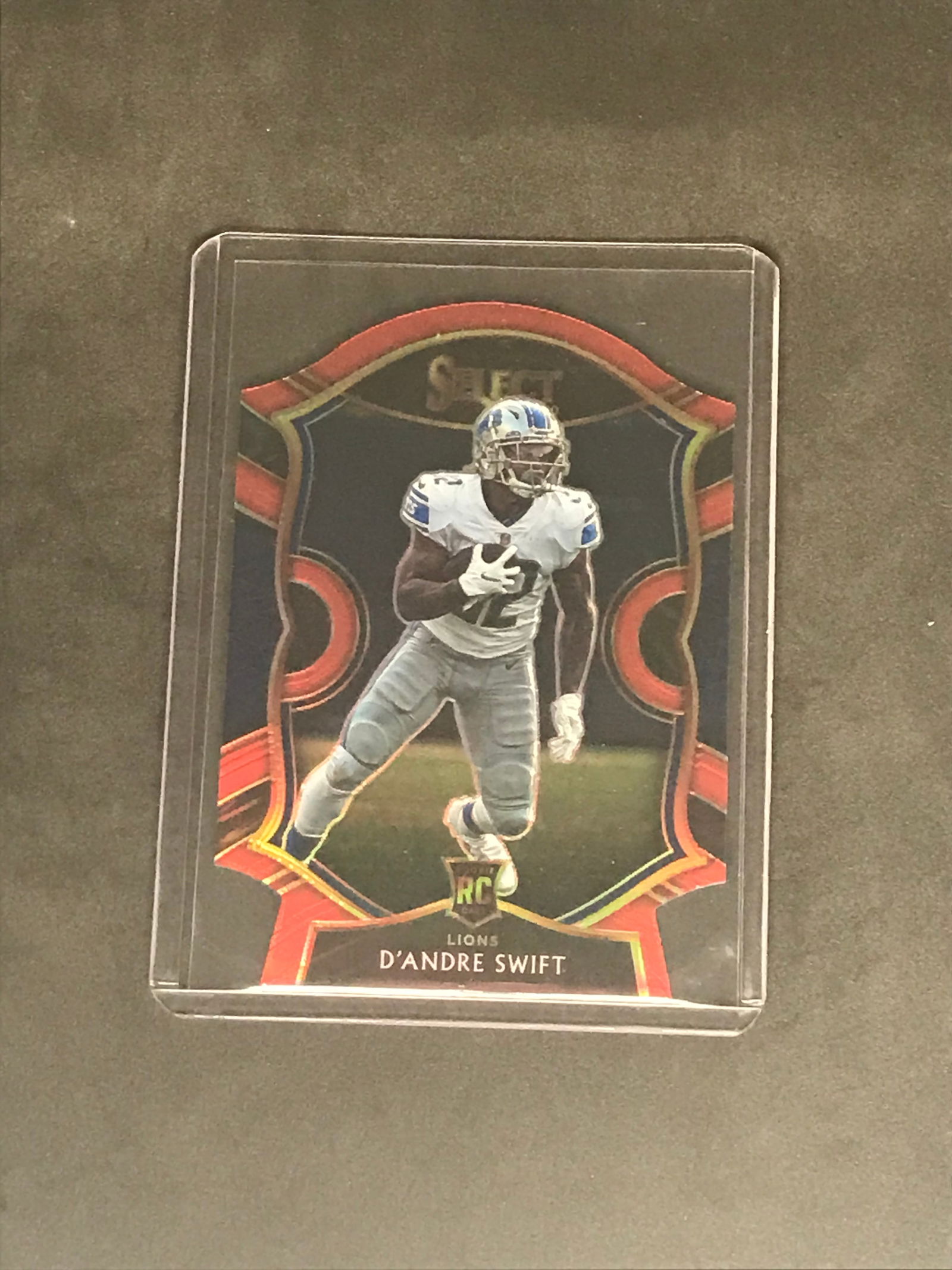 D'Andre Swift Panini Select Rookie Die-Cut single (1 of 1)