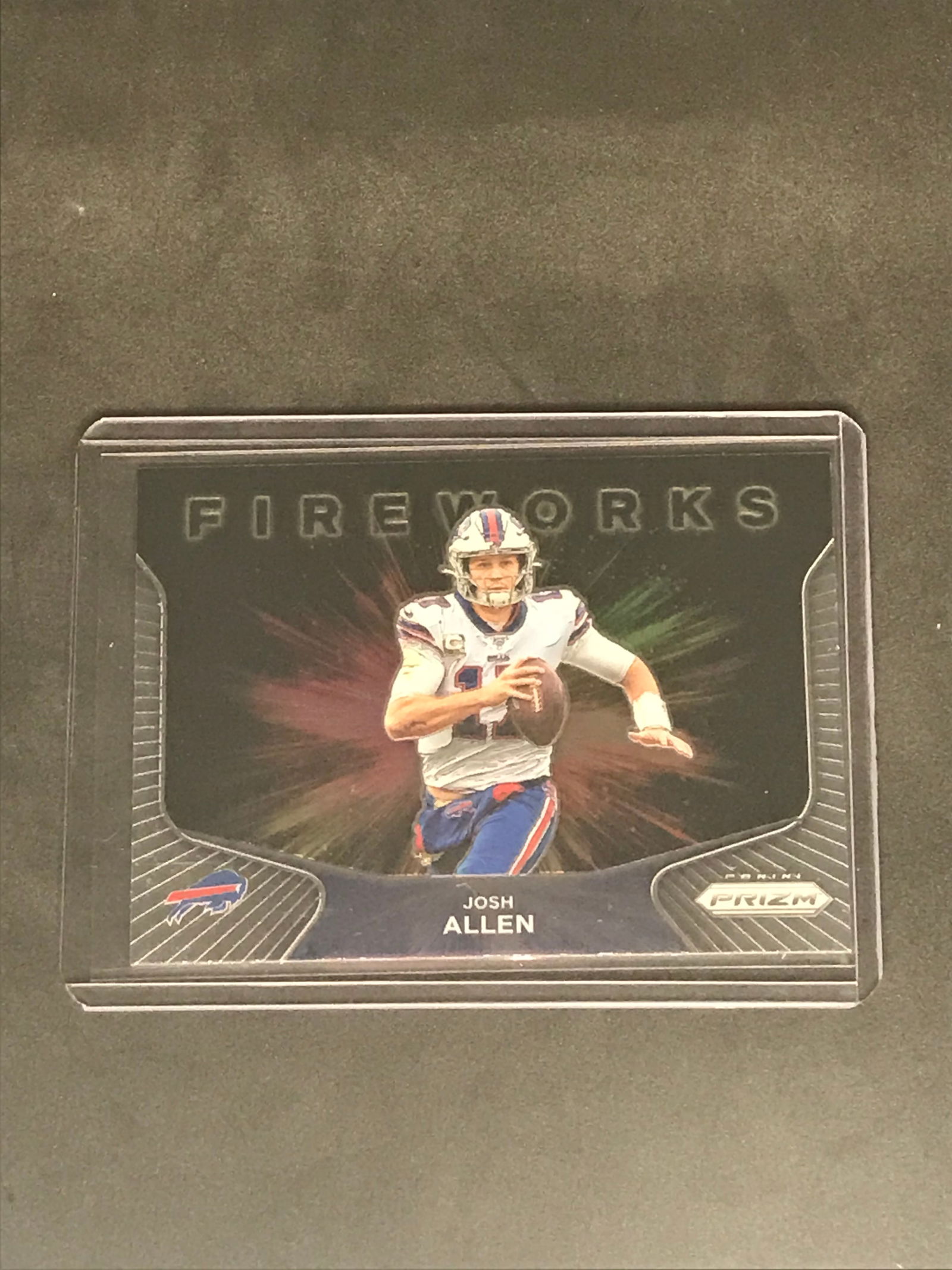 Josh Allen Panini Prizm Fireworks single (1 of 1)