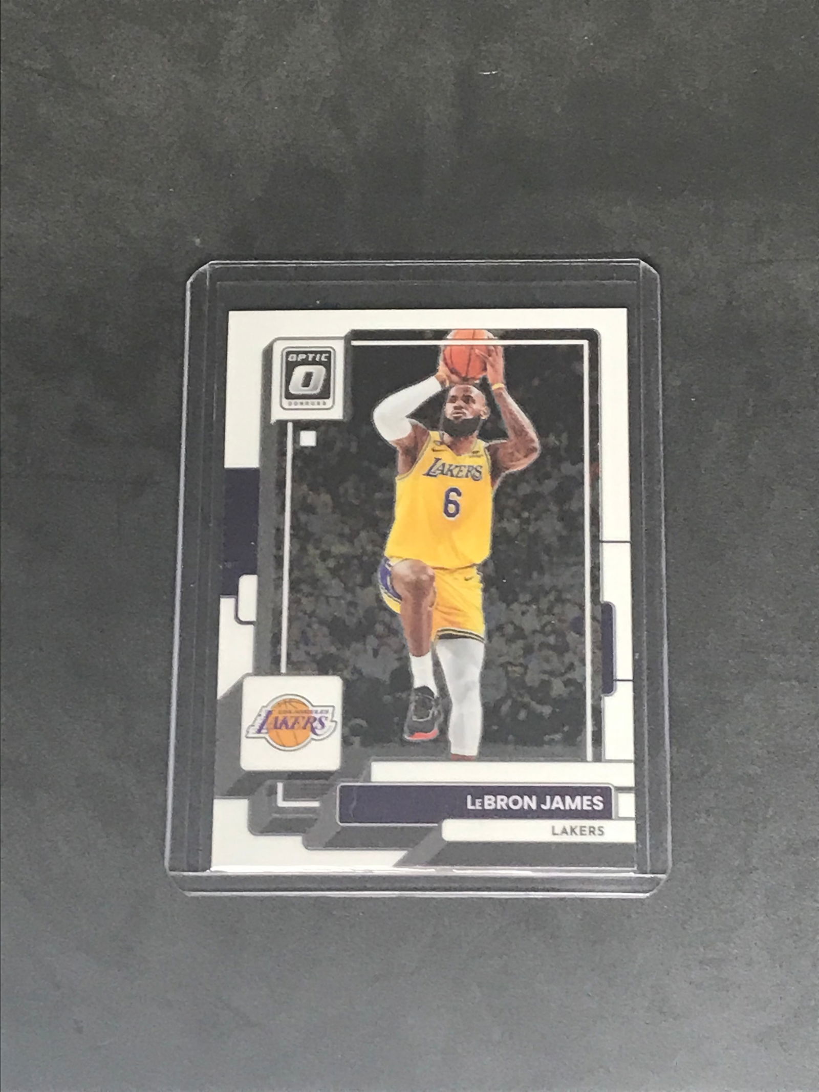 LeBron James Panini Donruss Optic single (1 of 1)