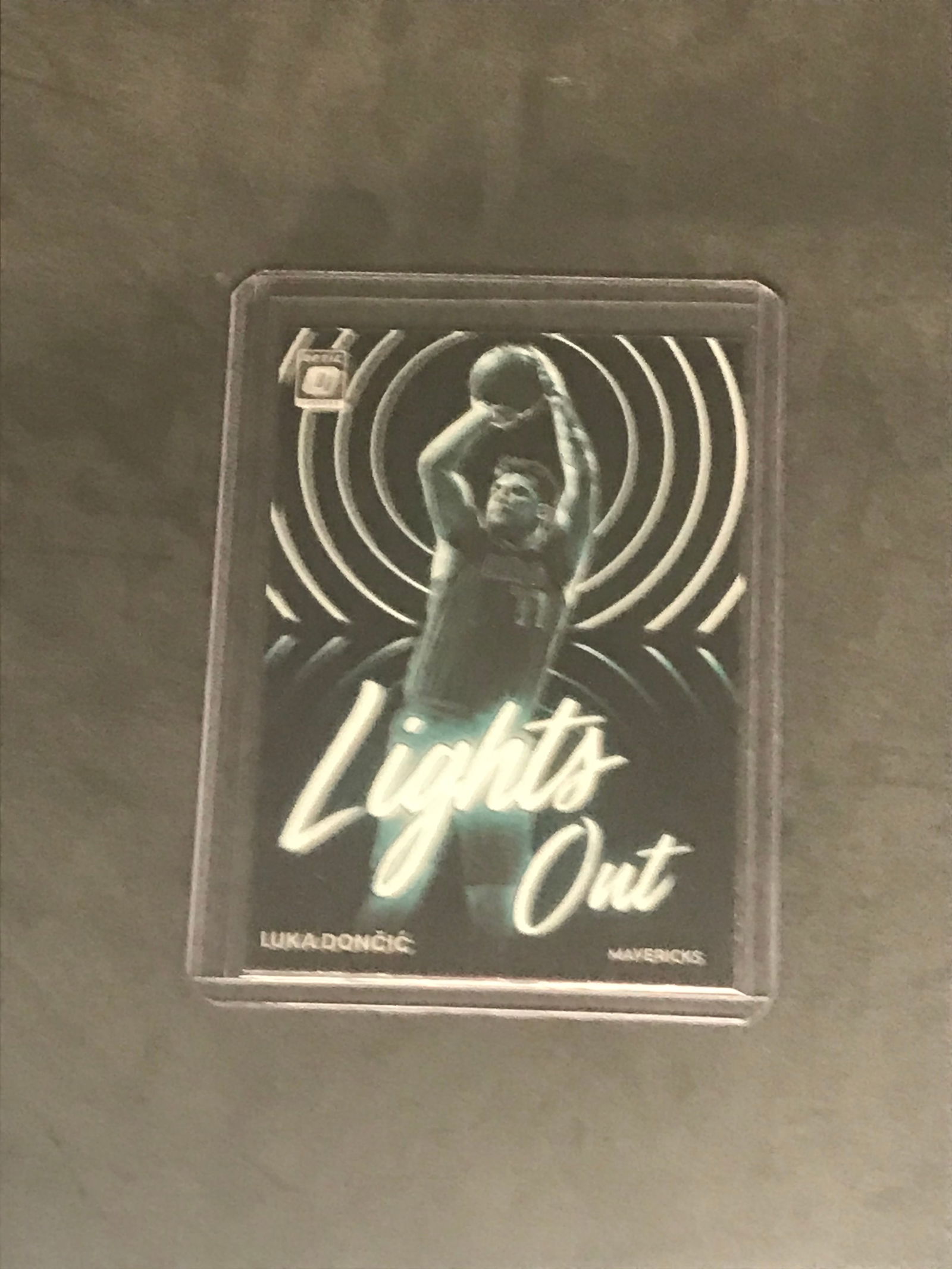 Luka Doncic Panini Donruss Optic Lights Out single (1 of 1)